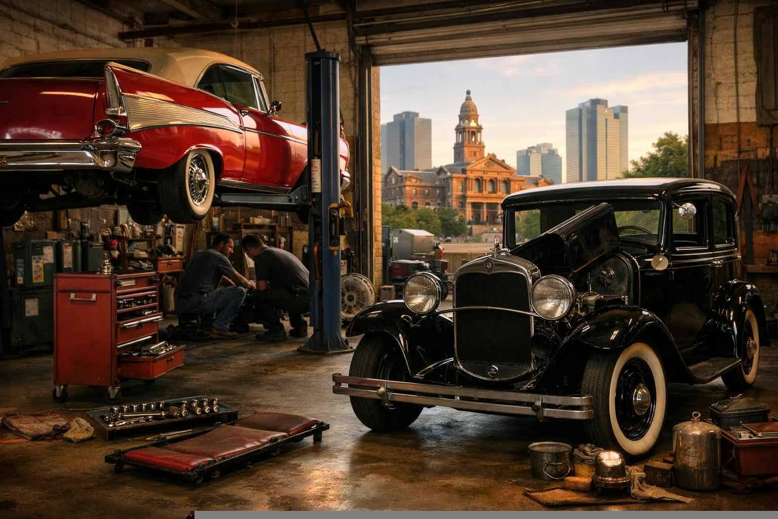 Affordable Antique Vehicle Service in Fort Worth TX