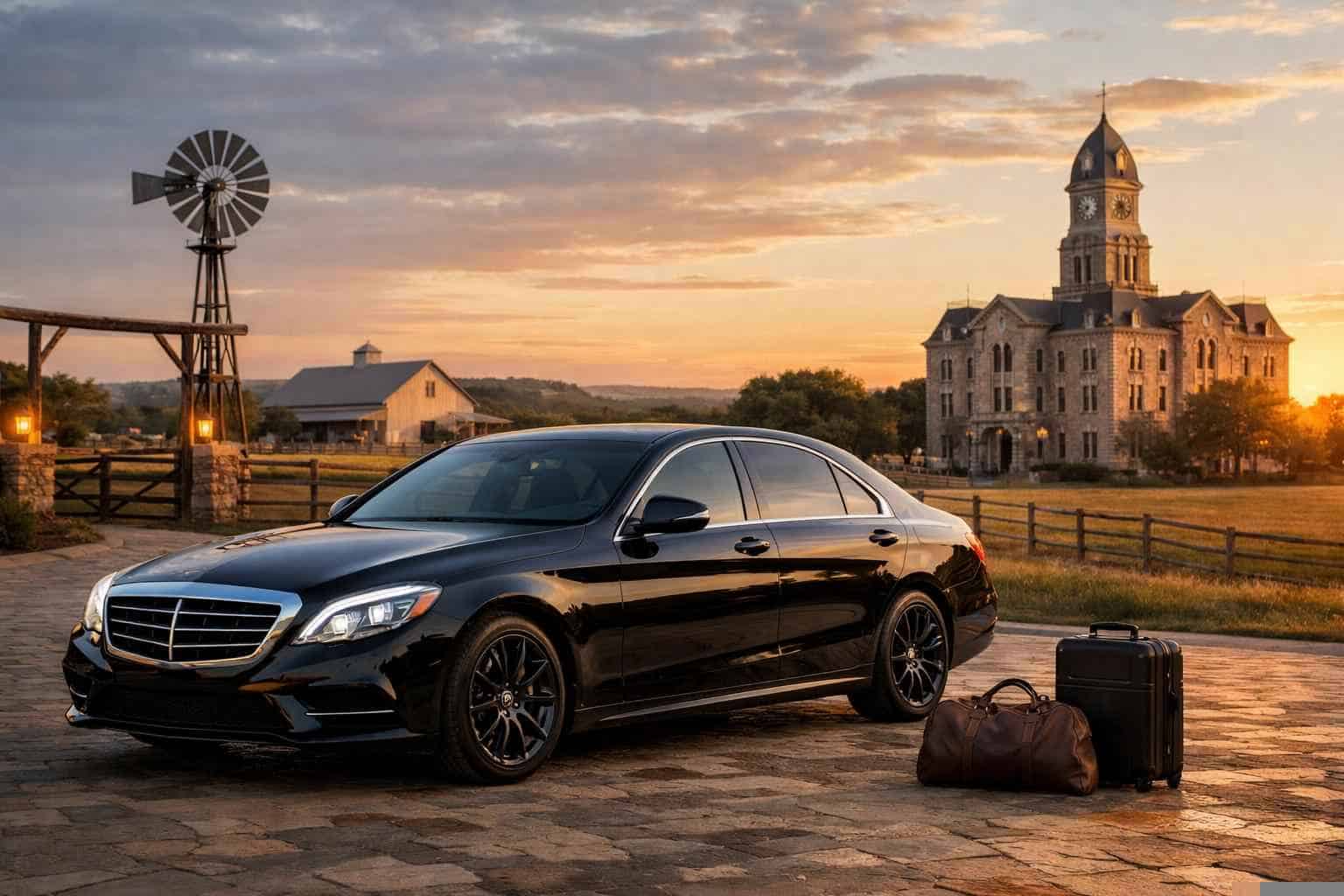 Affordable Black Car Service in Weatherford TX