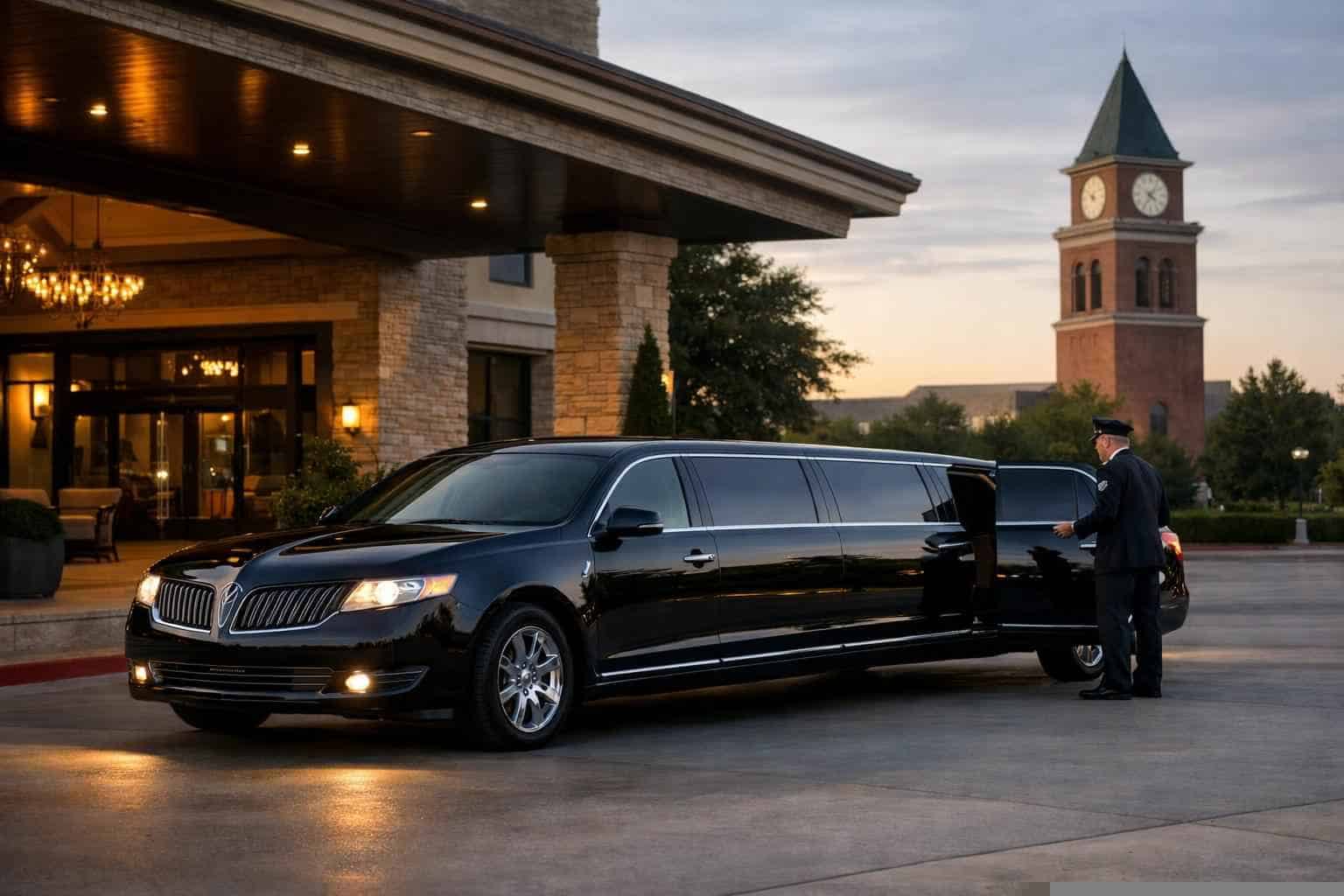 Affordable Black Limo Service in Bedford TX