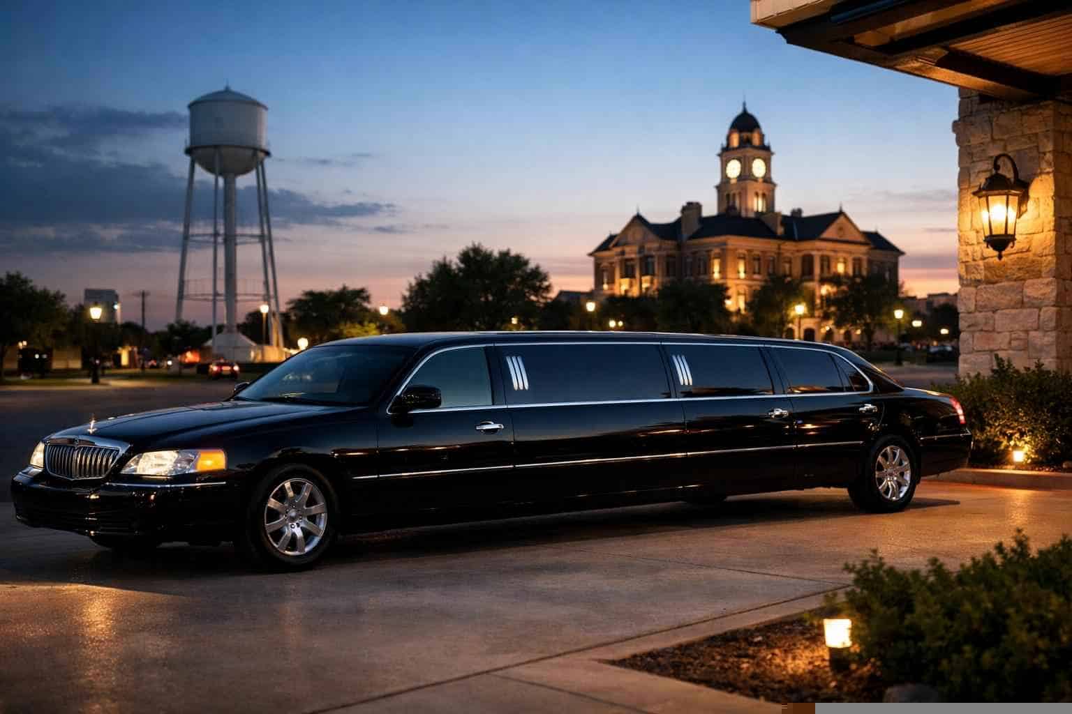 Affordable Black Limo Service in Crowley TX