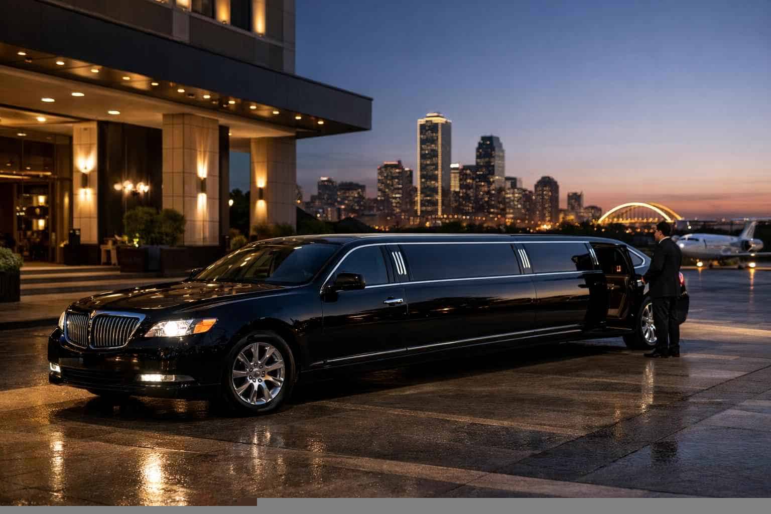 Affordable Black Limo Service in Haltom City TX