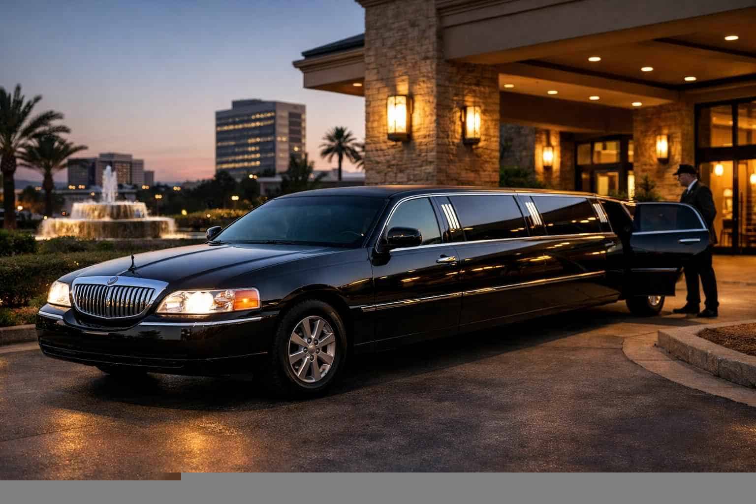 Affordable Black Limo Service in Hurst TX