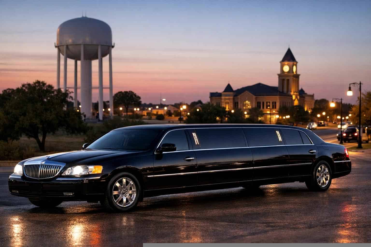 Affordable Black Limo Service in Mansfield TX