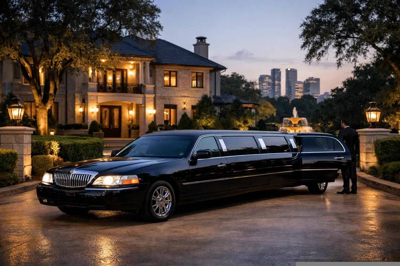 Affordable Black Limo Service in River Oaks TX
