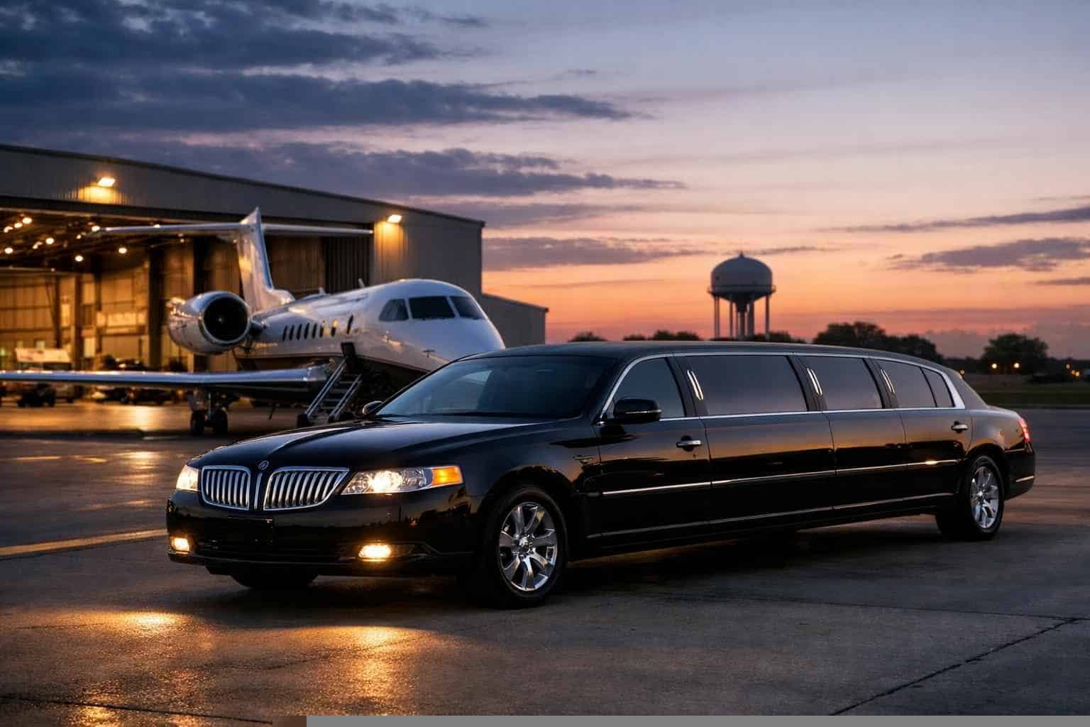 Affordable Black Limo Service in Saginaw TX