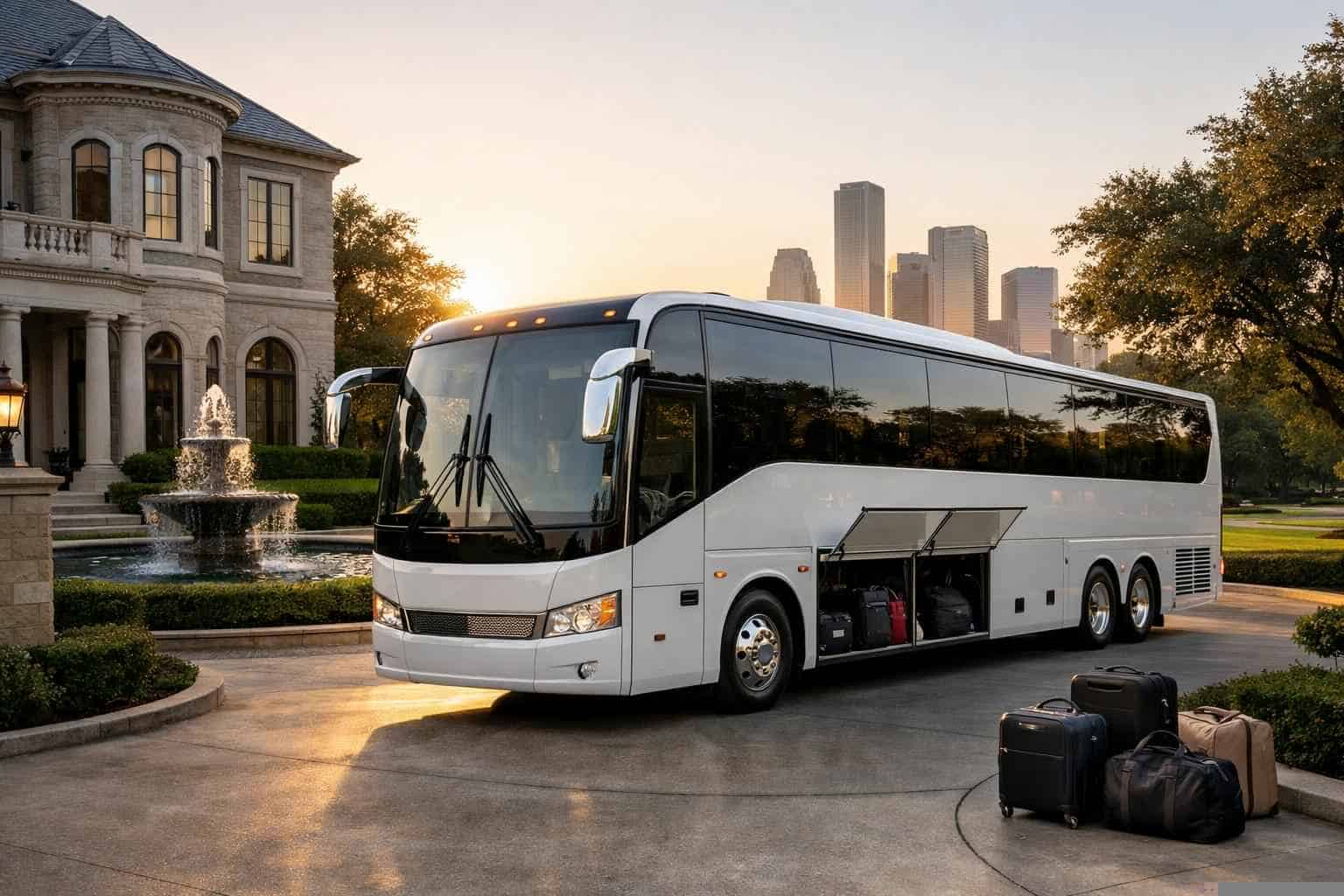 Affordable Bus Rental Service in River Oaks TX