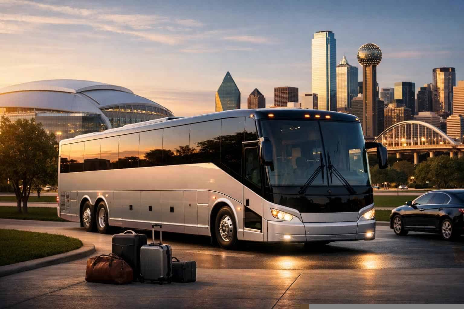 Charter Bus Rental In Arlington Texas Affordable Charter Bus Service in Arlington TX