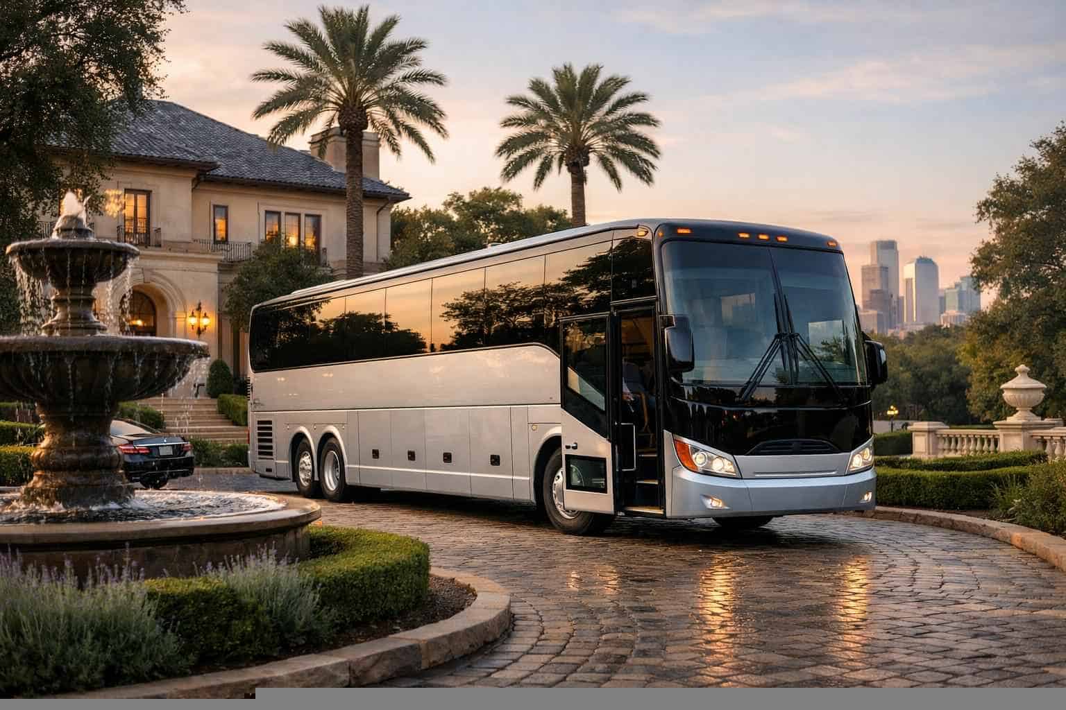 Affordable Charter Bus Service in River Oaks TX