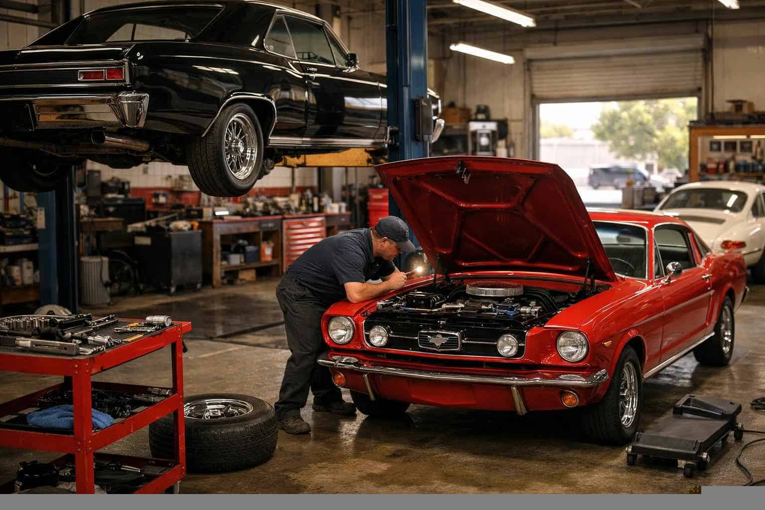 Affordable Classic Car Service in Crowley TX