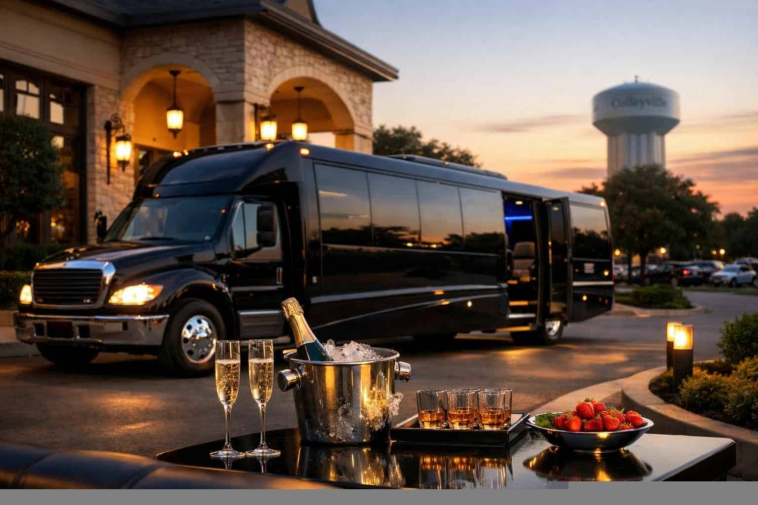 Affordable Limo Bus Service in Colleyville TX