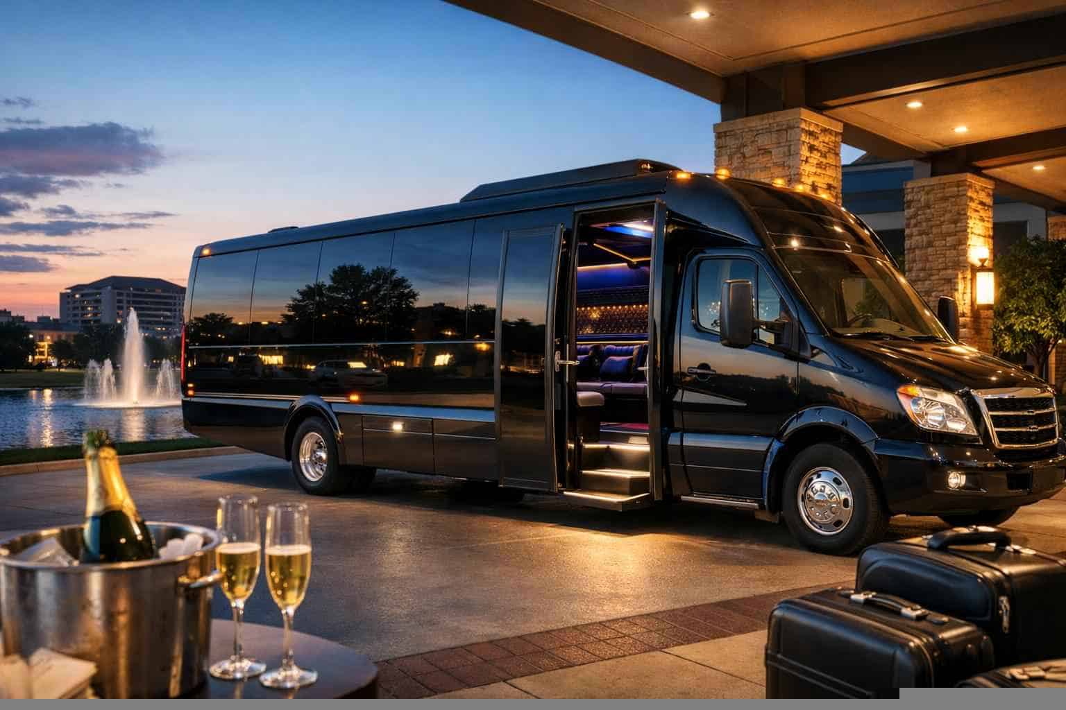 Affordable Limo Bus Service in Hurst TX