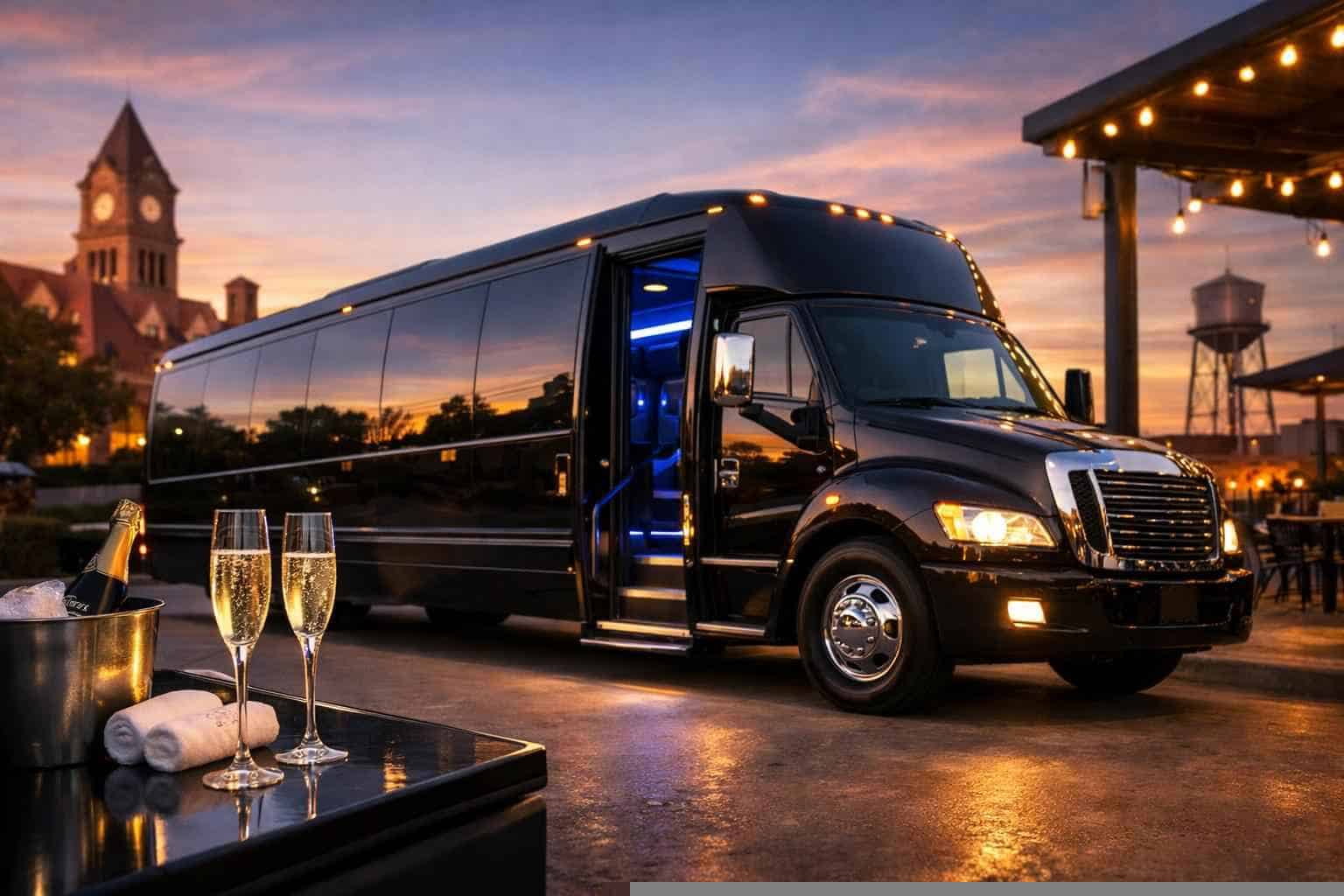 Affordable Limo Bus Service in Mansfield TX