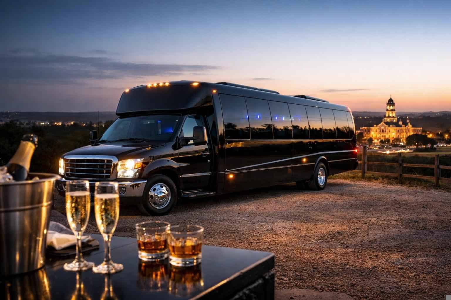 Affordable Limo Bus Service in Weatherford TX