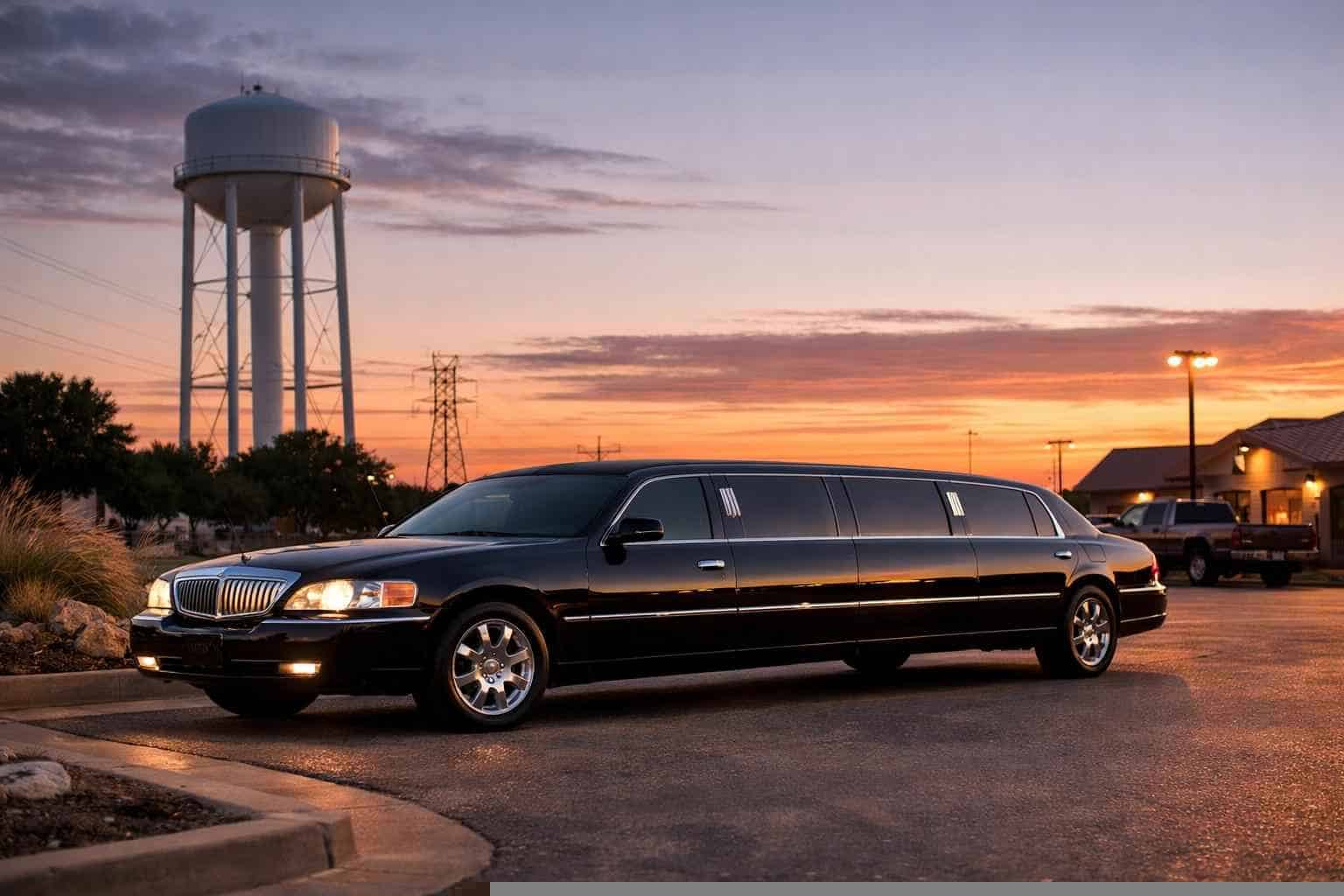 Limo Rental Near Me in Saginaw Texas
