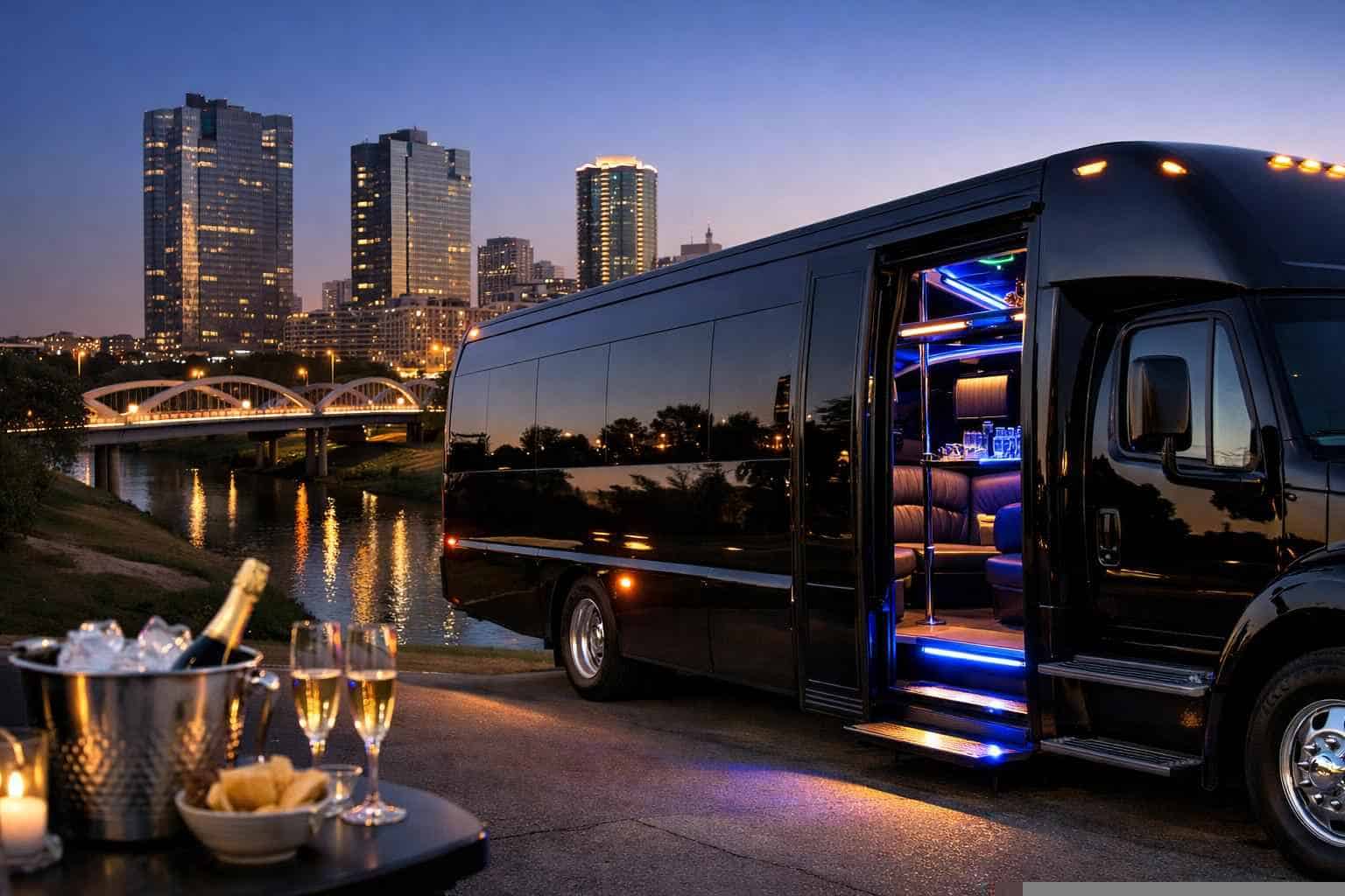 Affordable Party Bus Service in Fort Worth TX