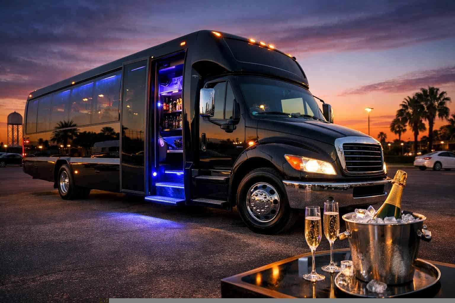 Affordable Party Bus Service in Saginaw TX