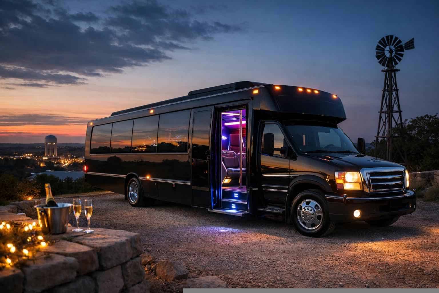 Affordable Party Bus Service In Weatherford TX