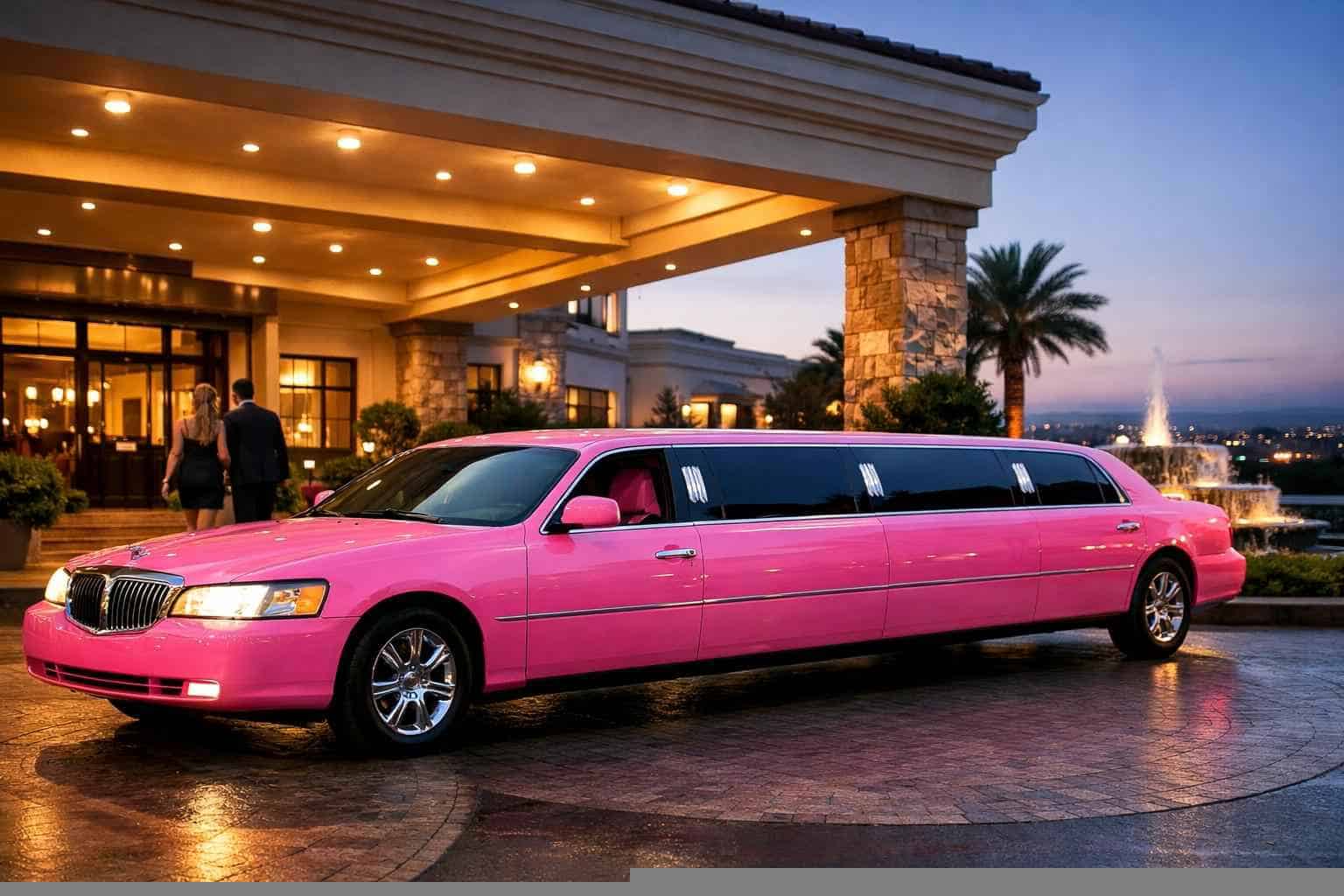 Affordable Pink Limo Service in Hurst TX