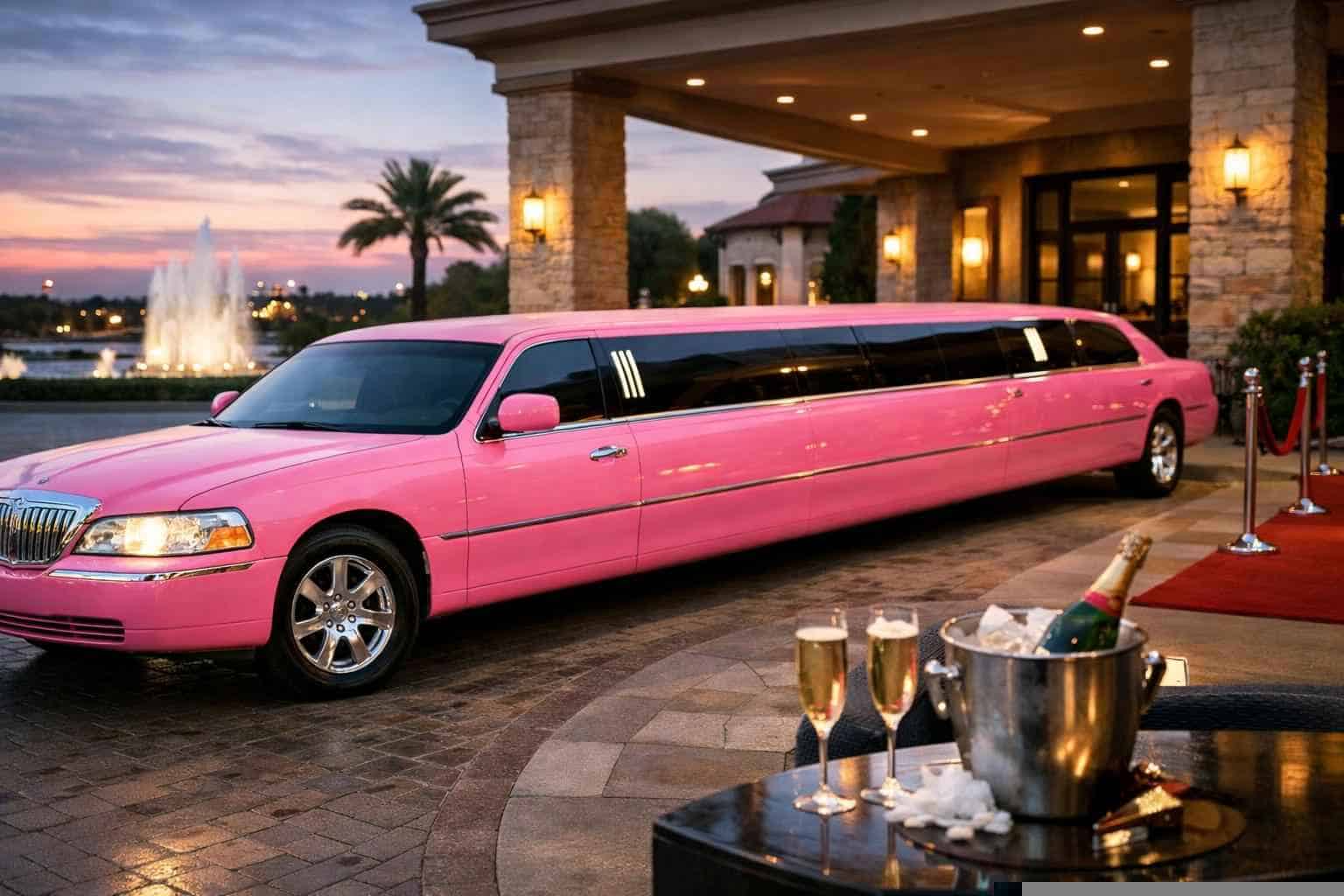 Pink Limo Rental In North Richland Hills Texas Affordable Pink Limo Service In North Richland Hills TX