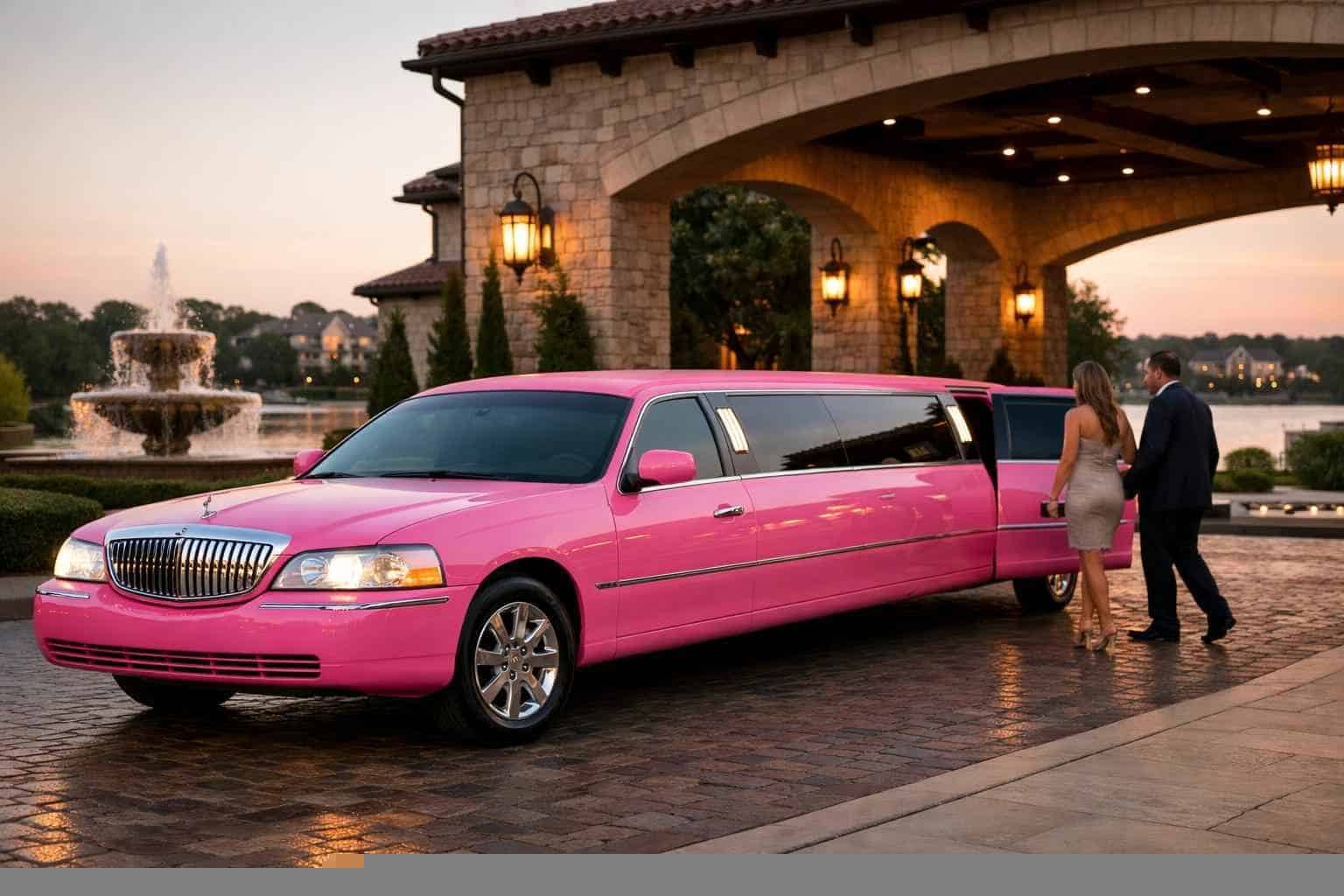 Pink Limo Rental In Southlake Texas Affordable Pink Limo Service in Southlake TX