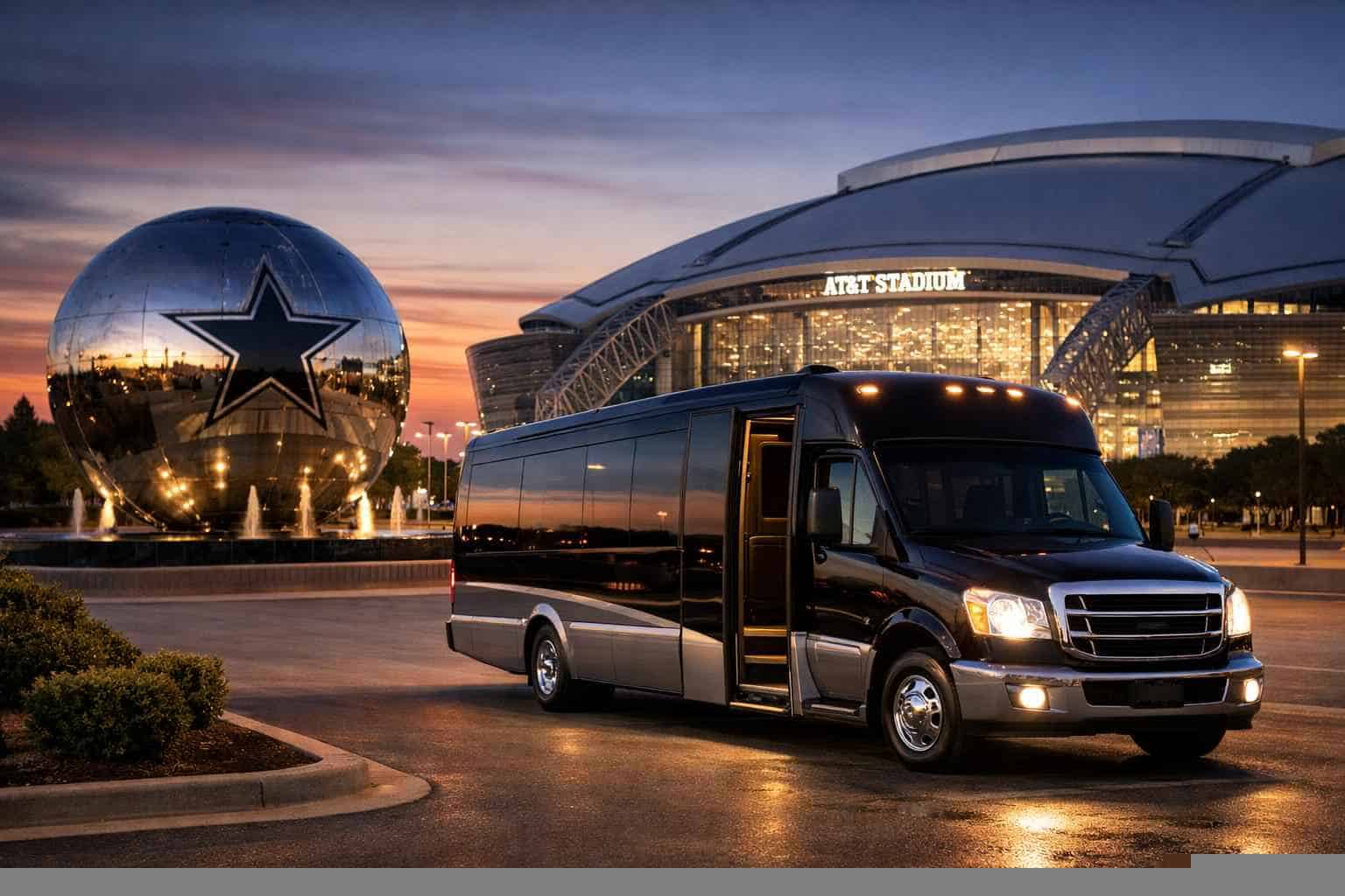 Affordable Shuttle Bus Service in Arlington TX