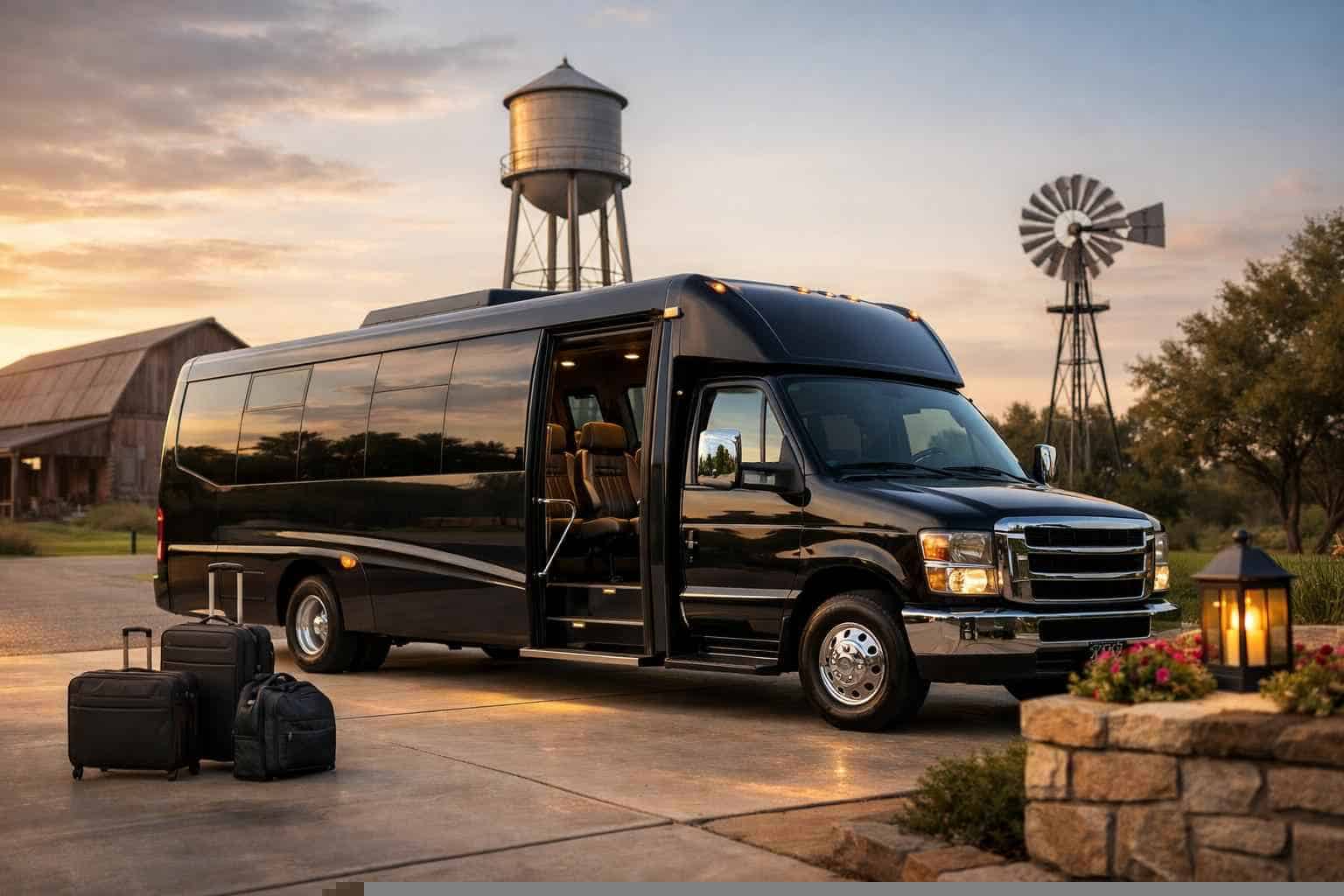 Affordable Shuttle Bus Service in Burleson TX