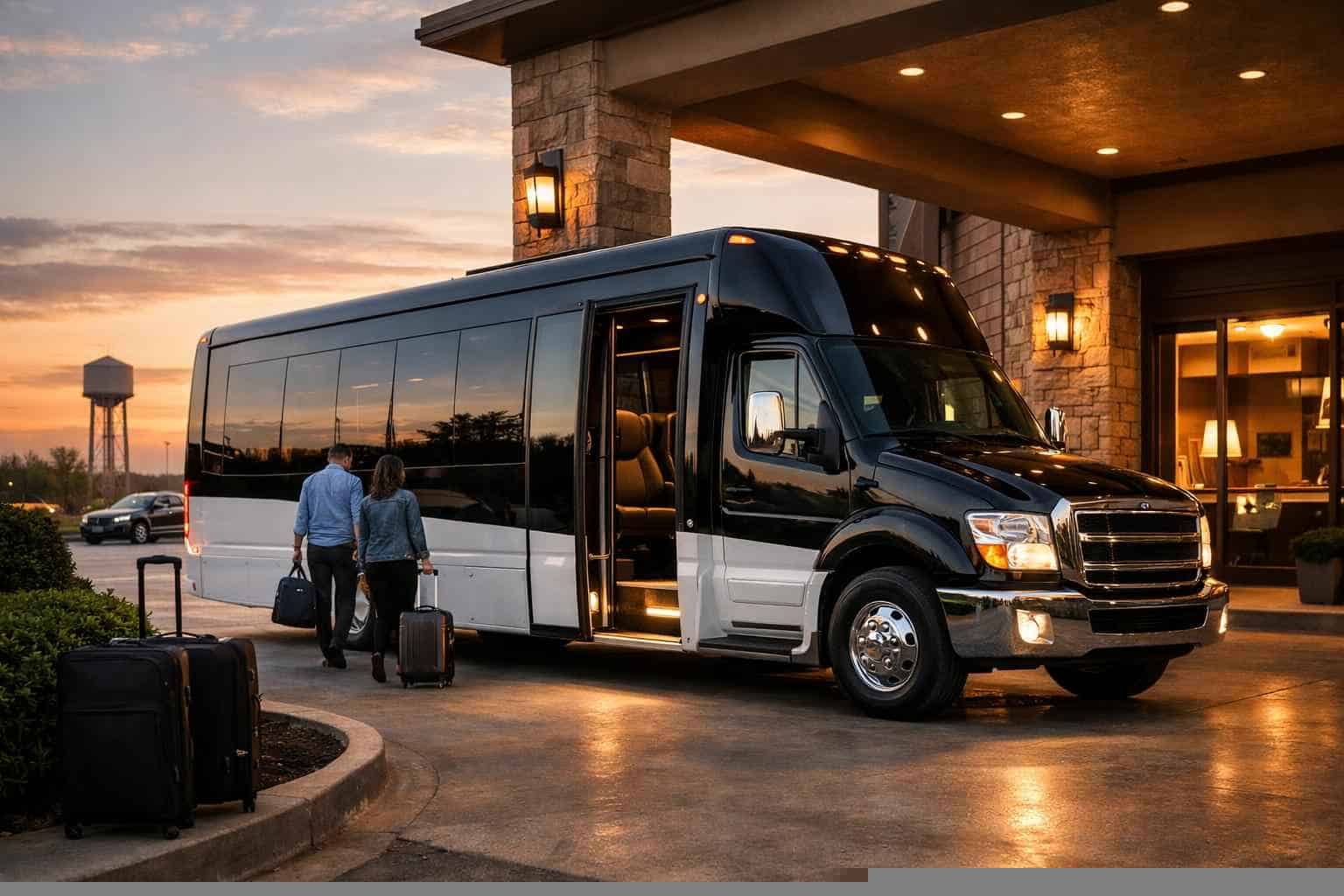 Affordable Shuttle Bus Service in Crowley TX