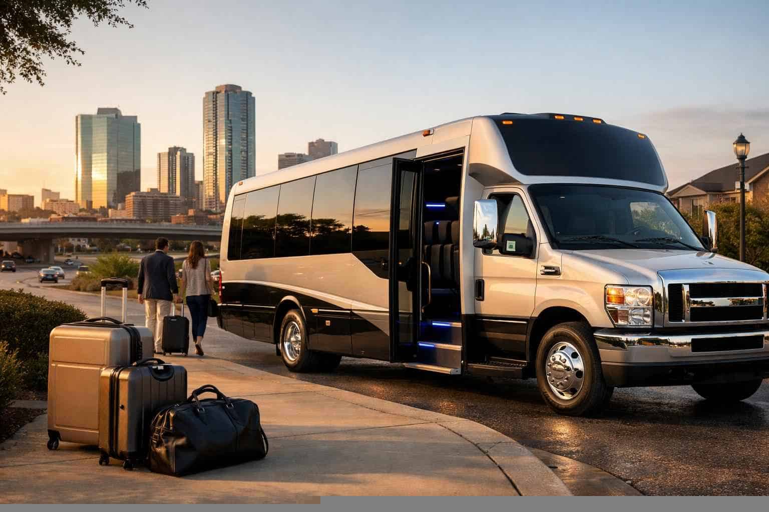 Affordable Shuttle Bus Service in Haltom City TX