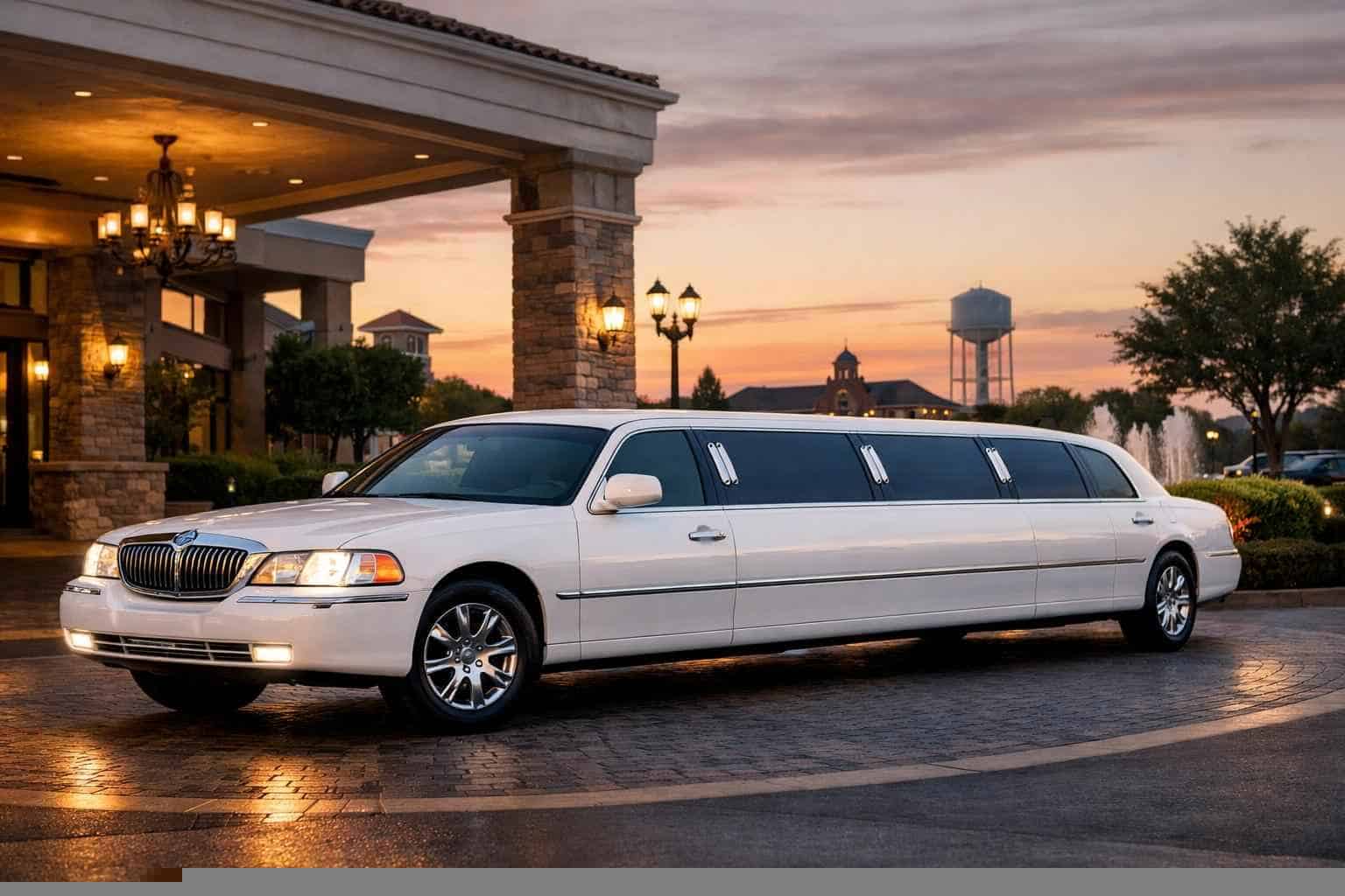 Affordable White Limo Service in Bedford TX