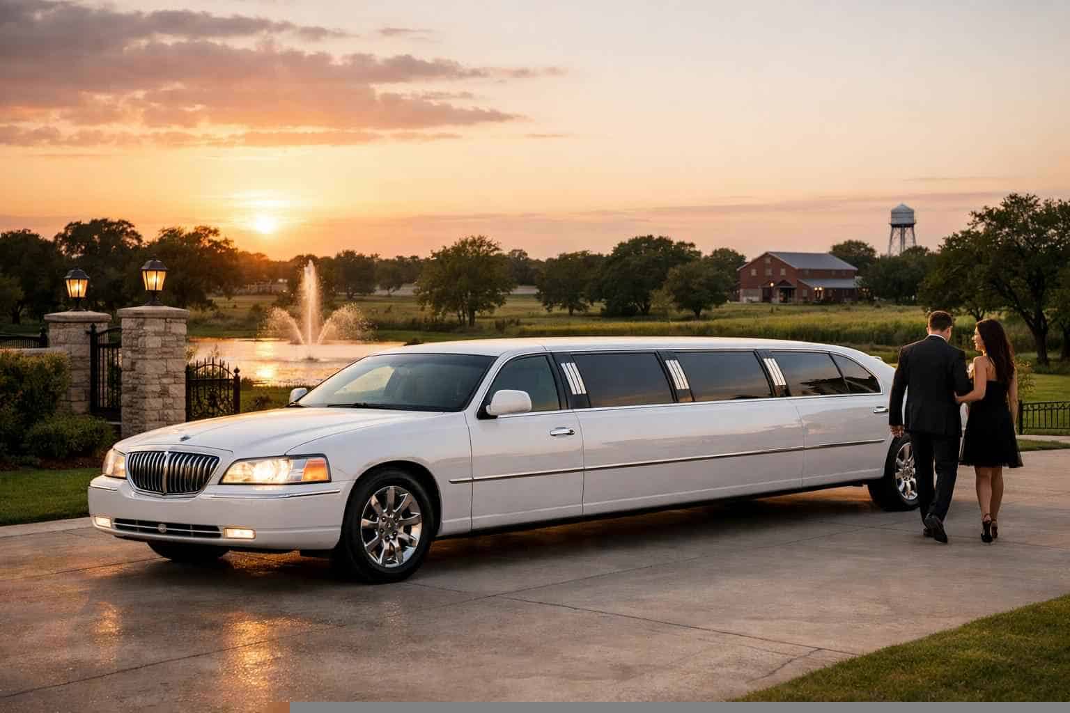 Affordable White Limo Service in Crowley TX