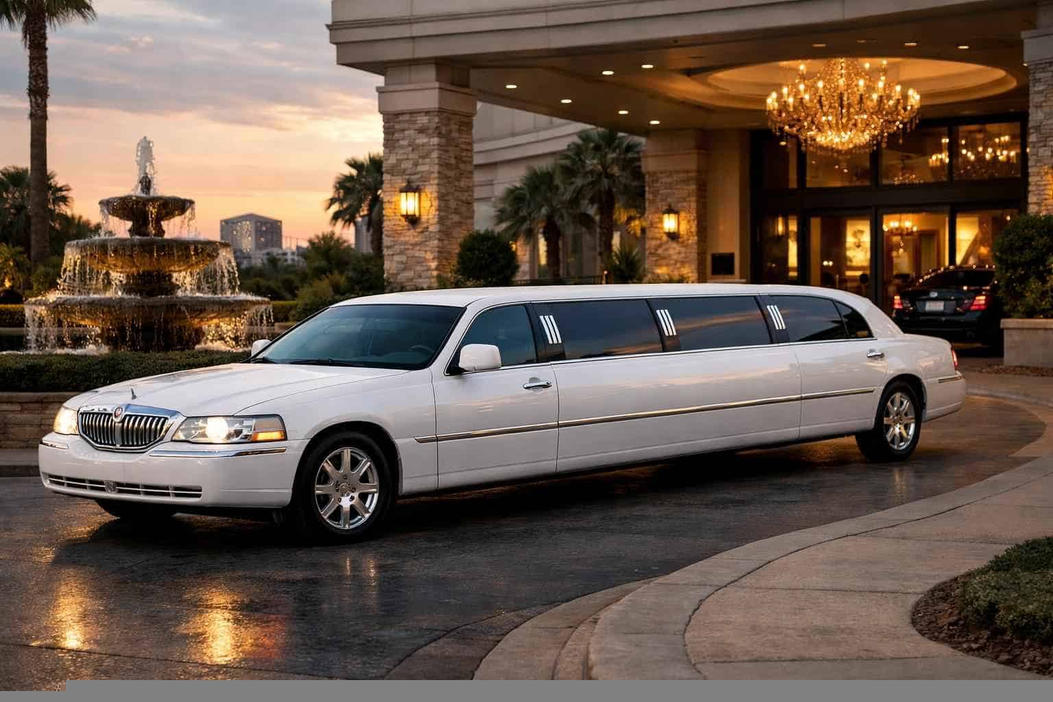 Affordable White Limo Service in Euless TX