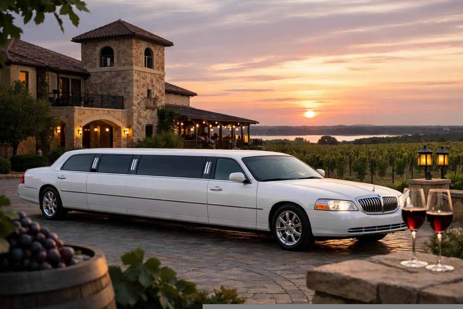 Affordable White Limo Service in Grapevine TX