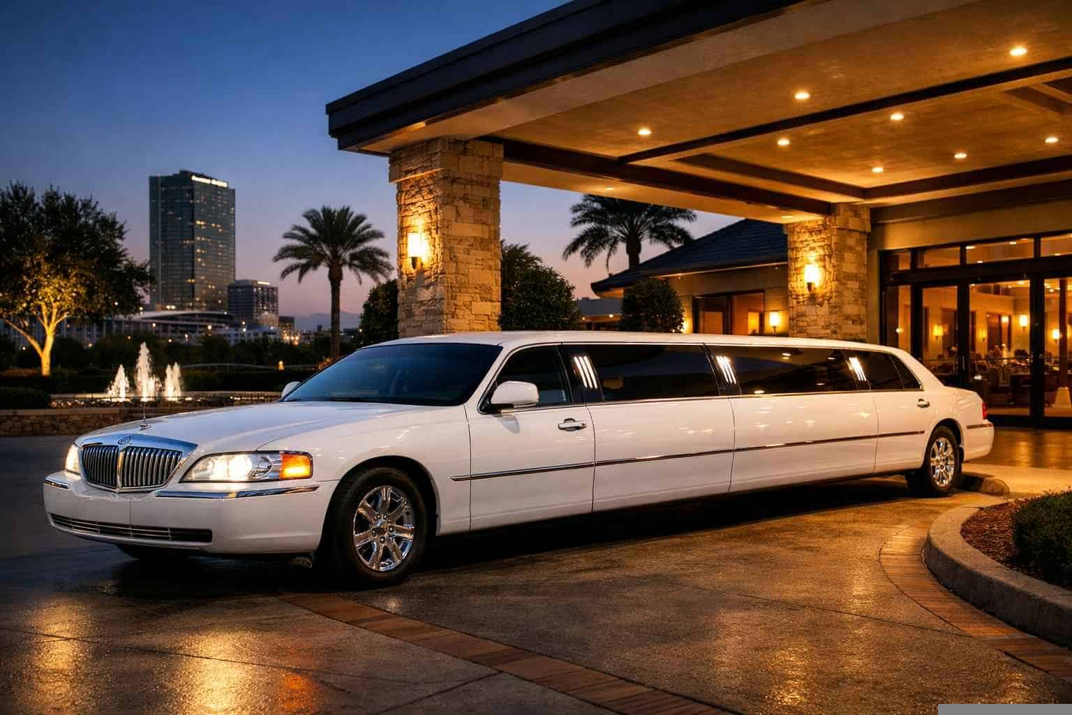 Affordable White Limo Service in Hurst TX