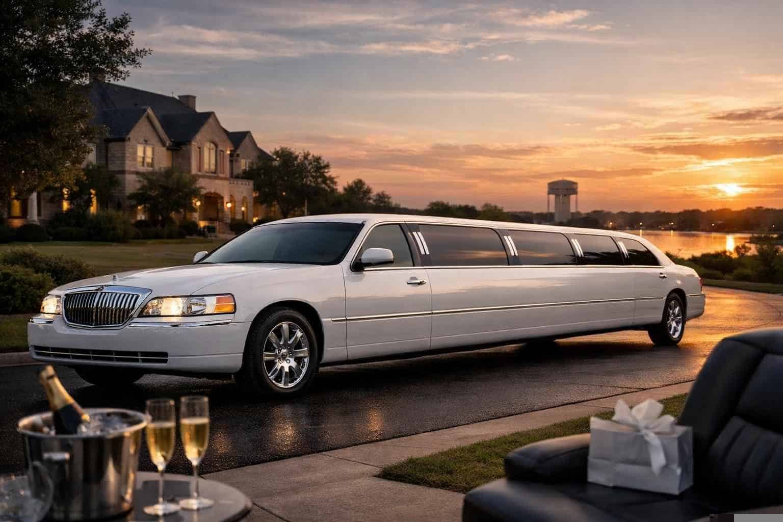Affordable White Limo Service in Saginaw TX