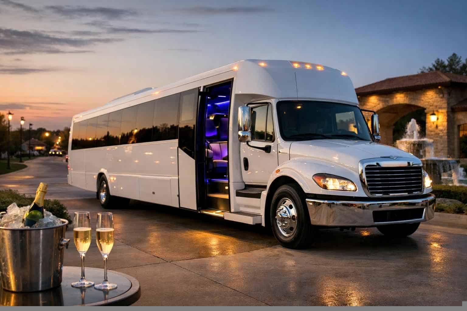 Affordable White Party Bus Service in White Settlement TX