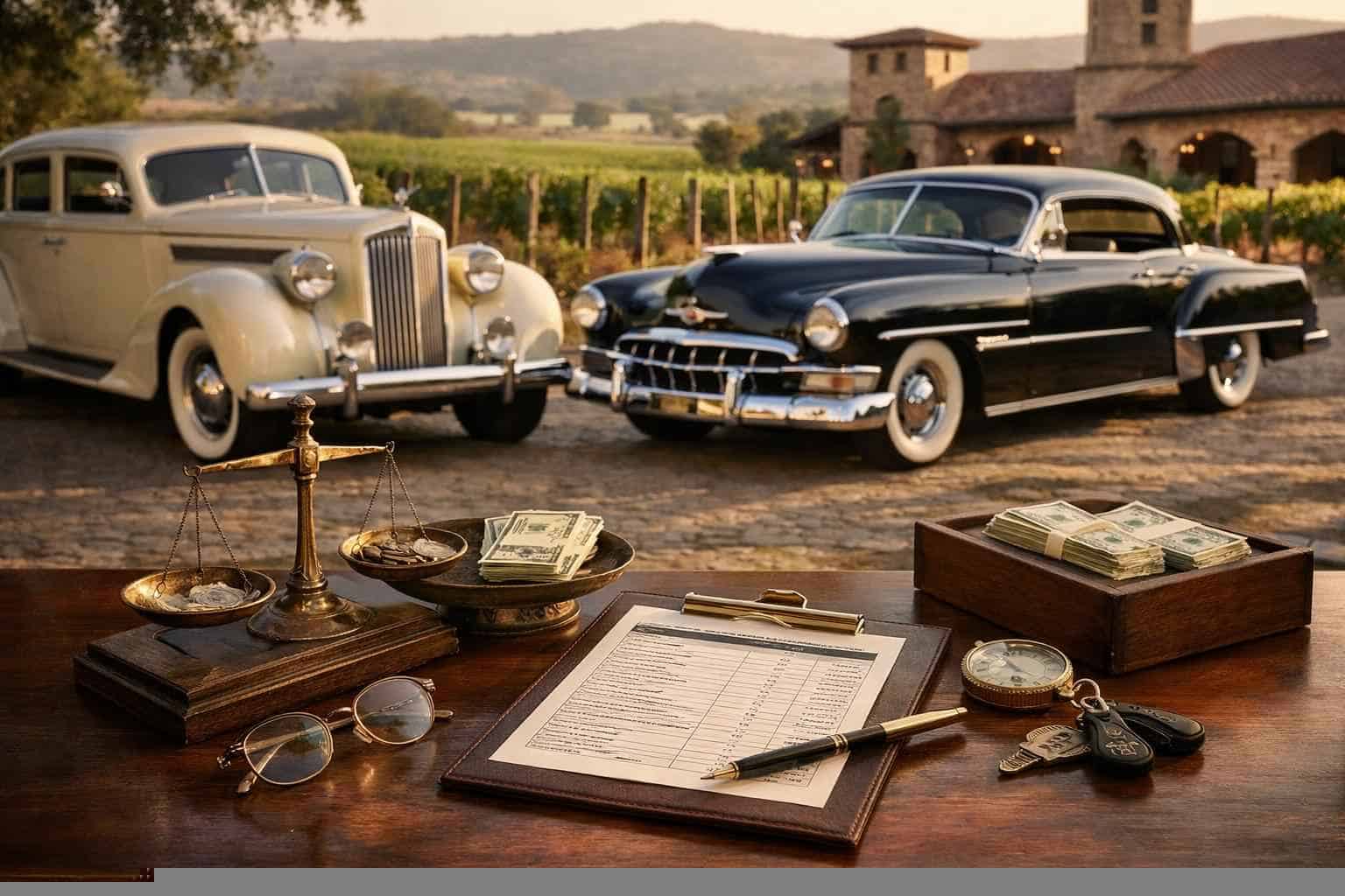 Antique Vehicle Rental Pricing in Grapevine TX