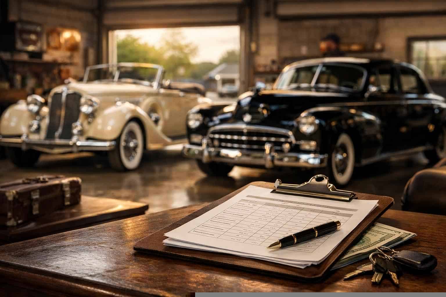 Antique Vehicle Rental Pricing in Hurst TX