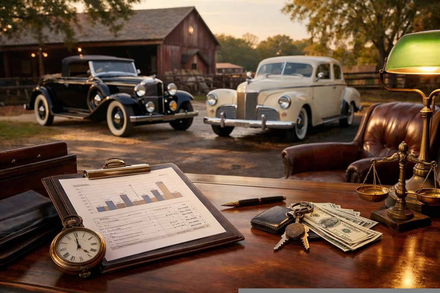 Antique Vehicle Rental Pricing in Mansfield TX