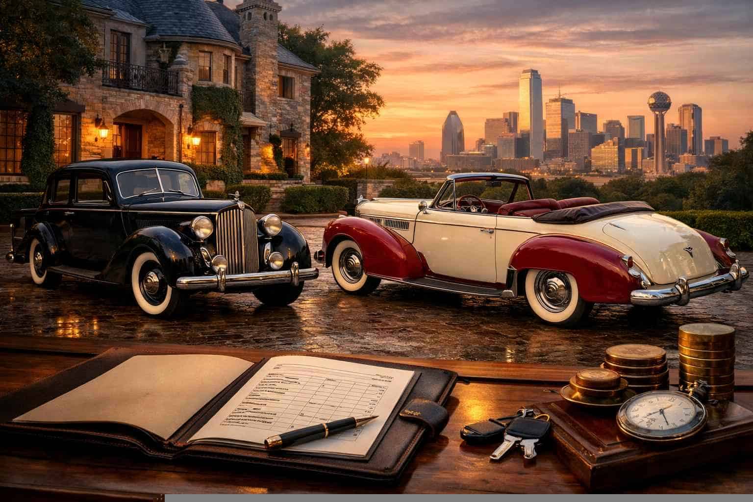 Antique Vehicle Rental With Driver In North Richland Hills Texas Antique Vehicle Rental Pricing in North Richland Hills TX