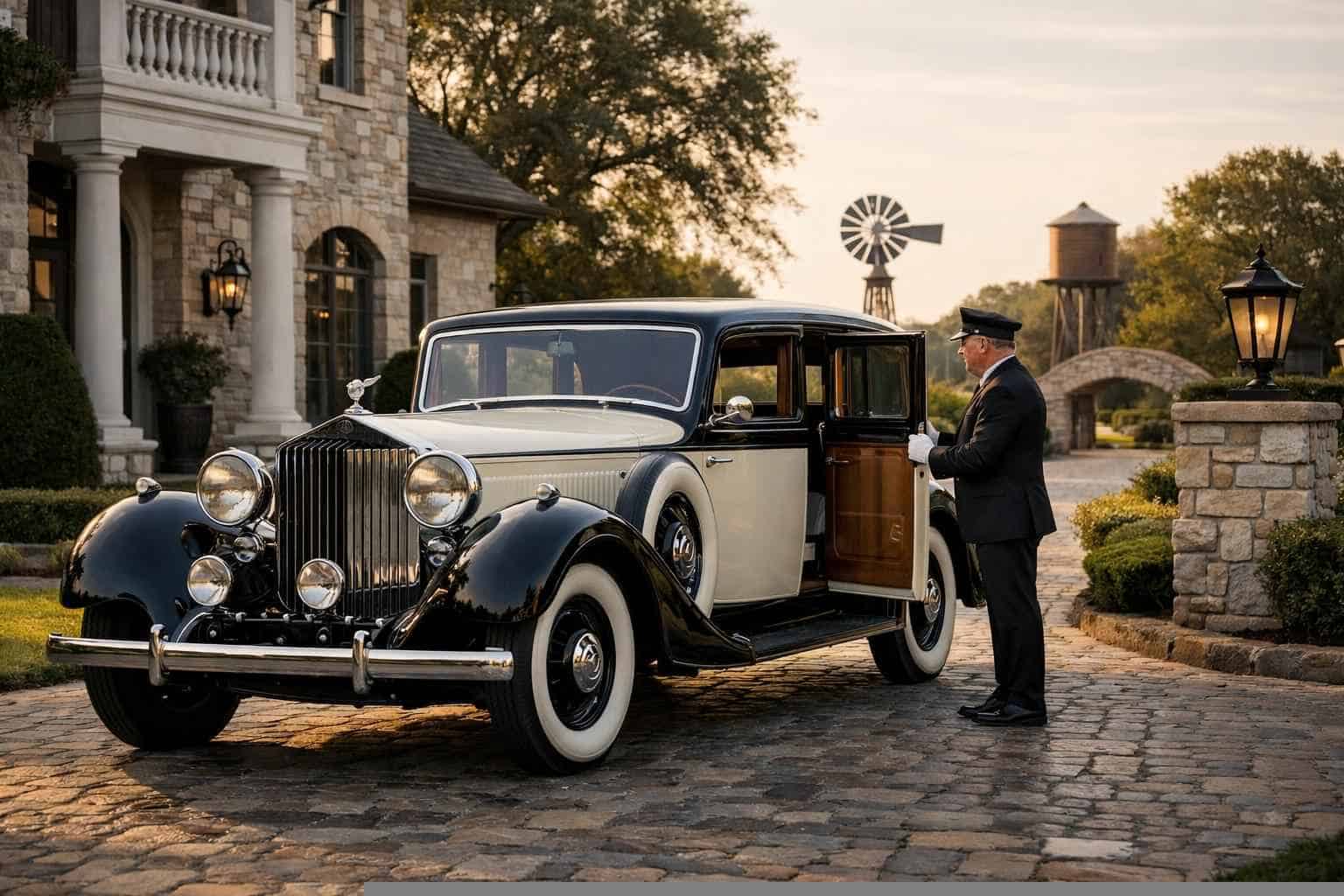 Antique Vehicle Rental with Driver Near Me in Colleyville Texas