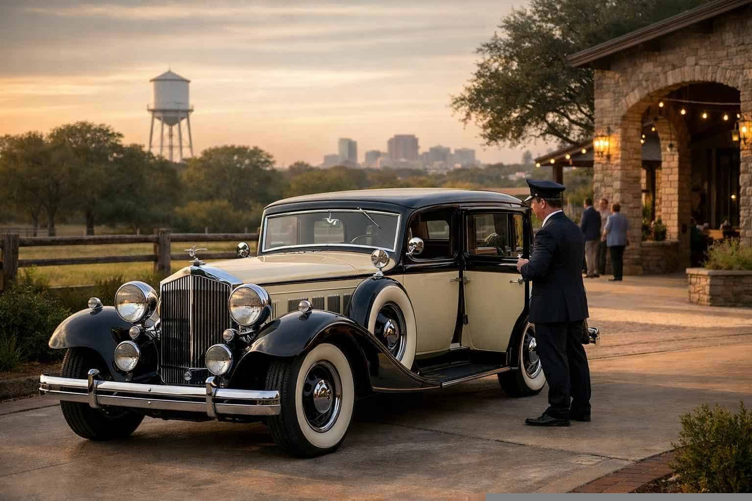 Antique Vehicle Rental with Driver Near Me in Euless Texas