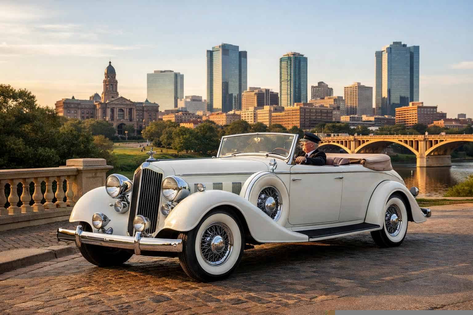 Antique Vehicle Rental with Driver Near Me in Fort Worth Texas