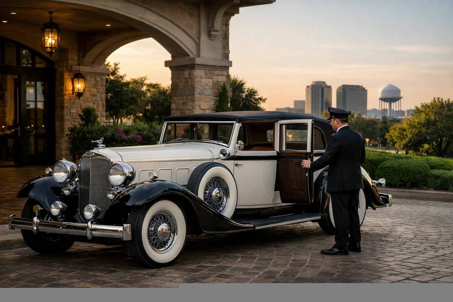 Antique Vehicle Rental with Driver Near Me in Hurst Texas