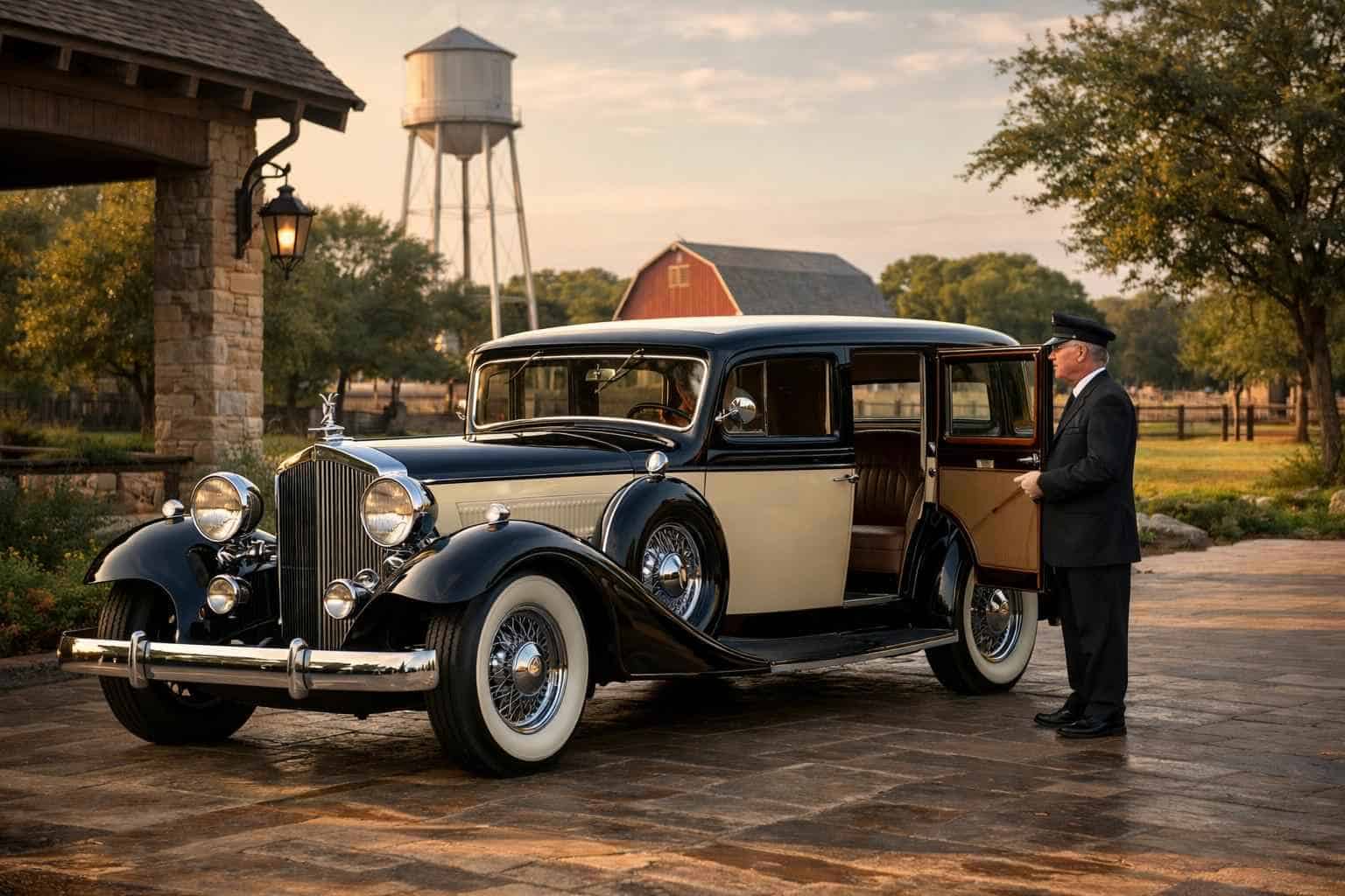 Antique Vehicle Rental with Driver Near Me in Keller Texas