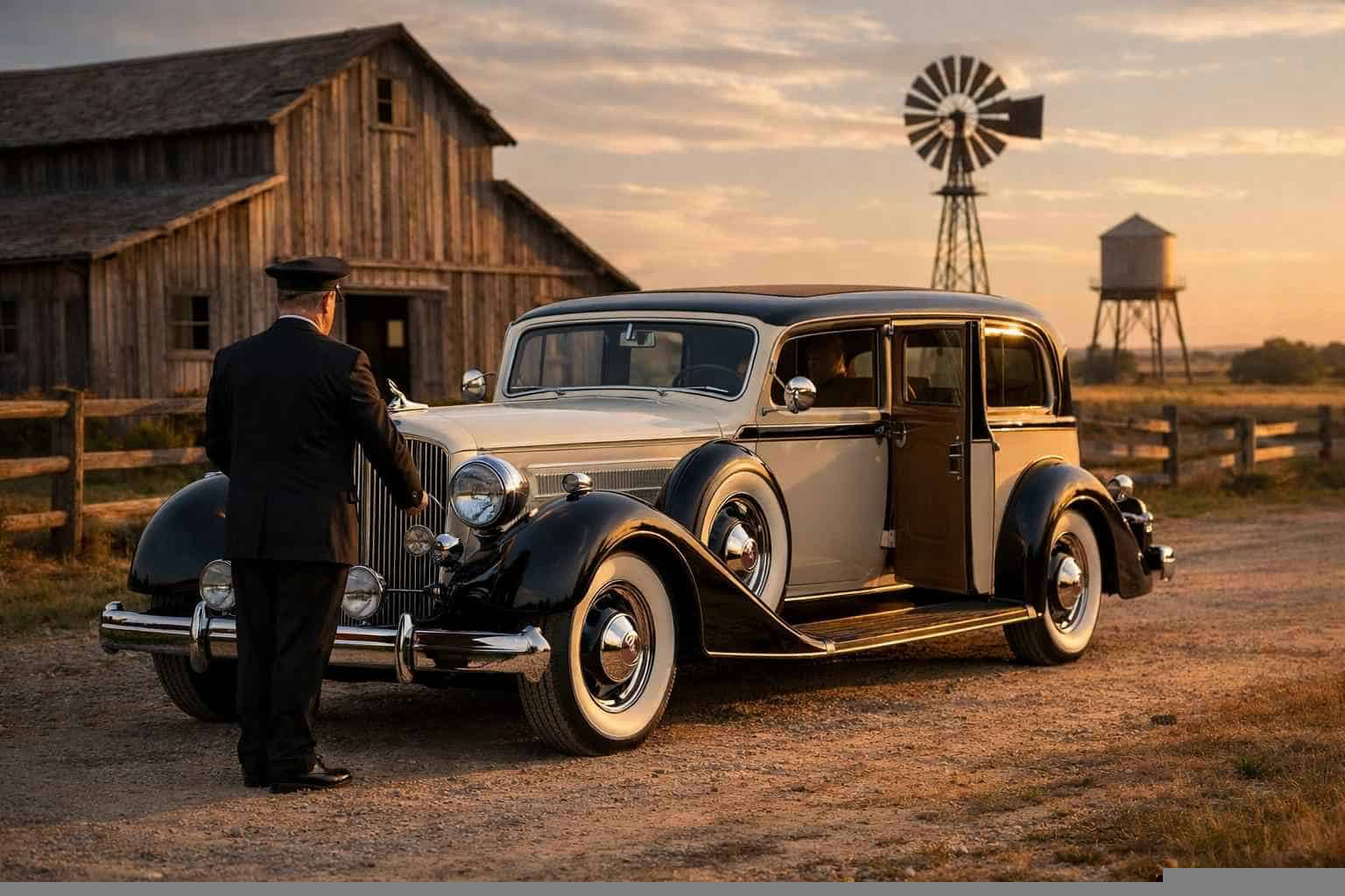 Antique Vehicle Rental with Driver Near Me in Saginaw Texas