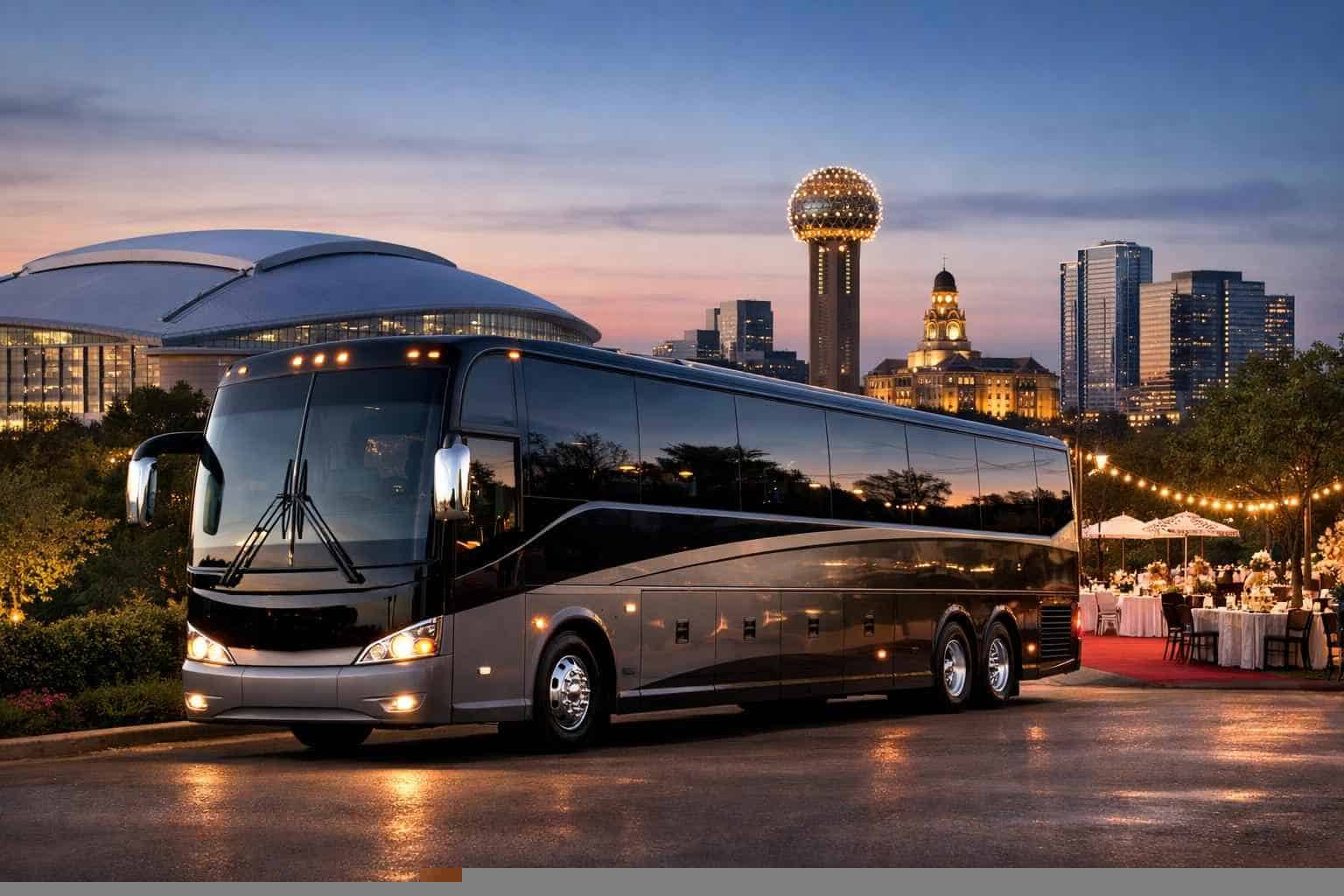 Charter Bus Rental In Arlington Texas Arlington TX Charter Bus Rentals for Special Events