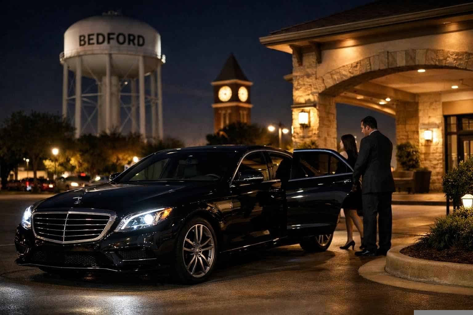 Black Car Service Near Me in Bedford Texas
