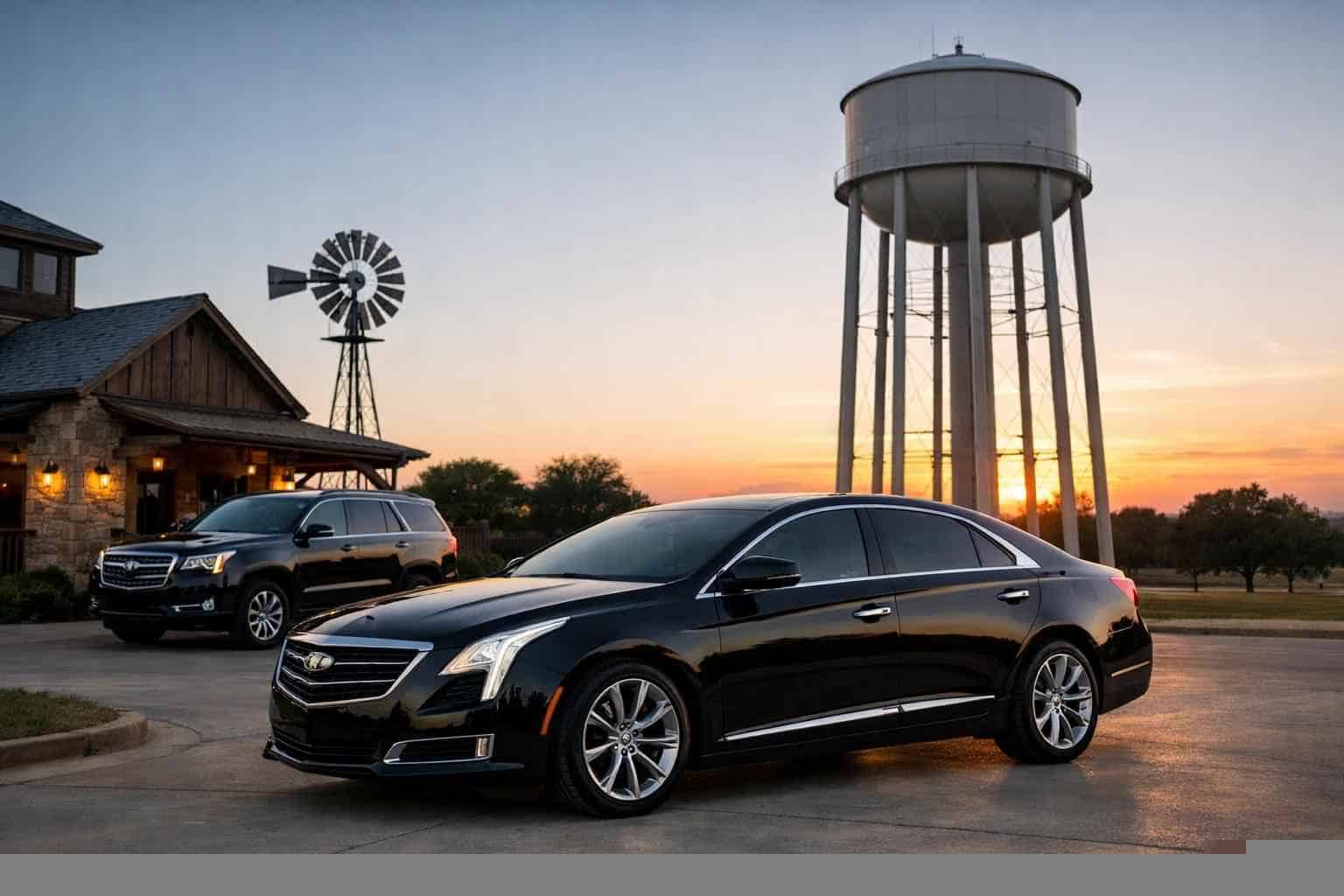 Black Car Service Near Me in Burleson Texas