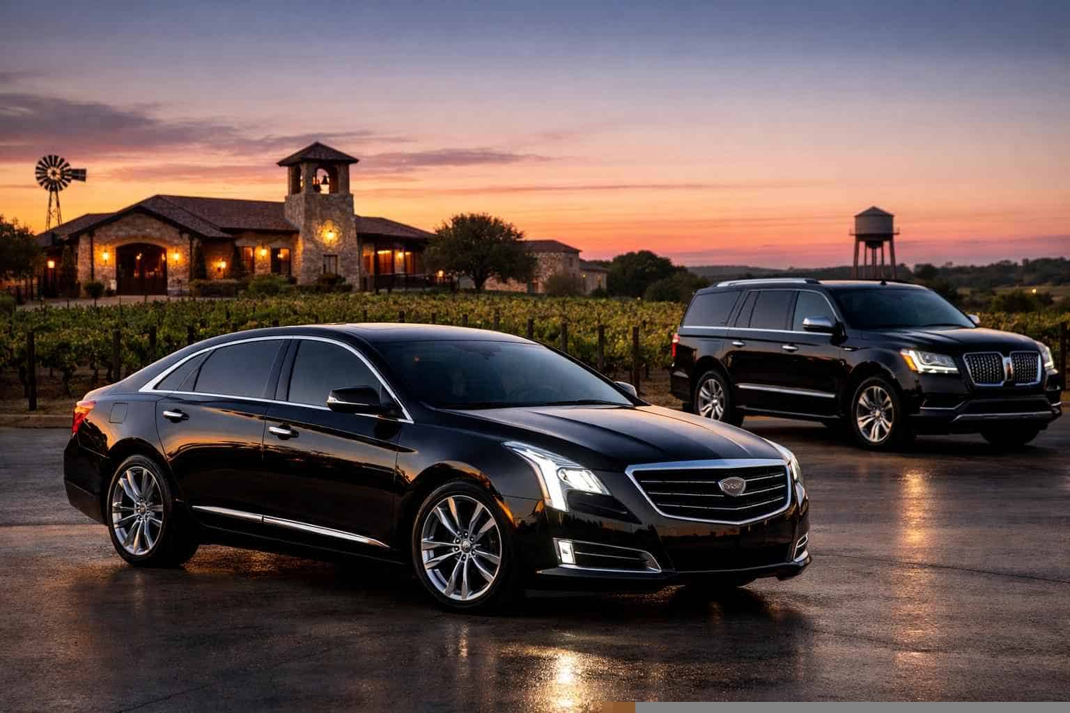 Black Car Service Near Me in Grapevine Texas