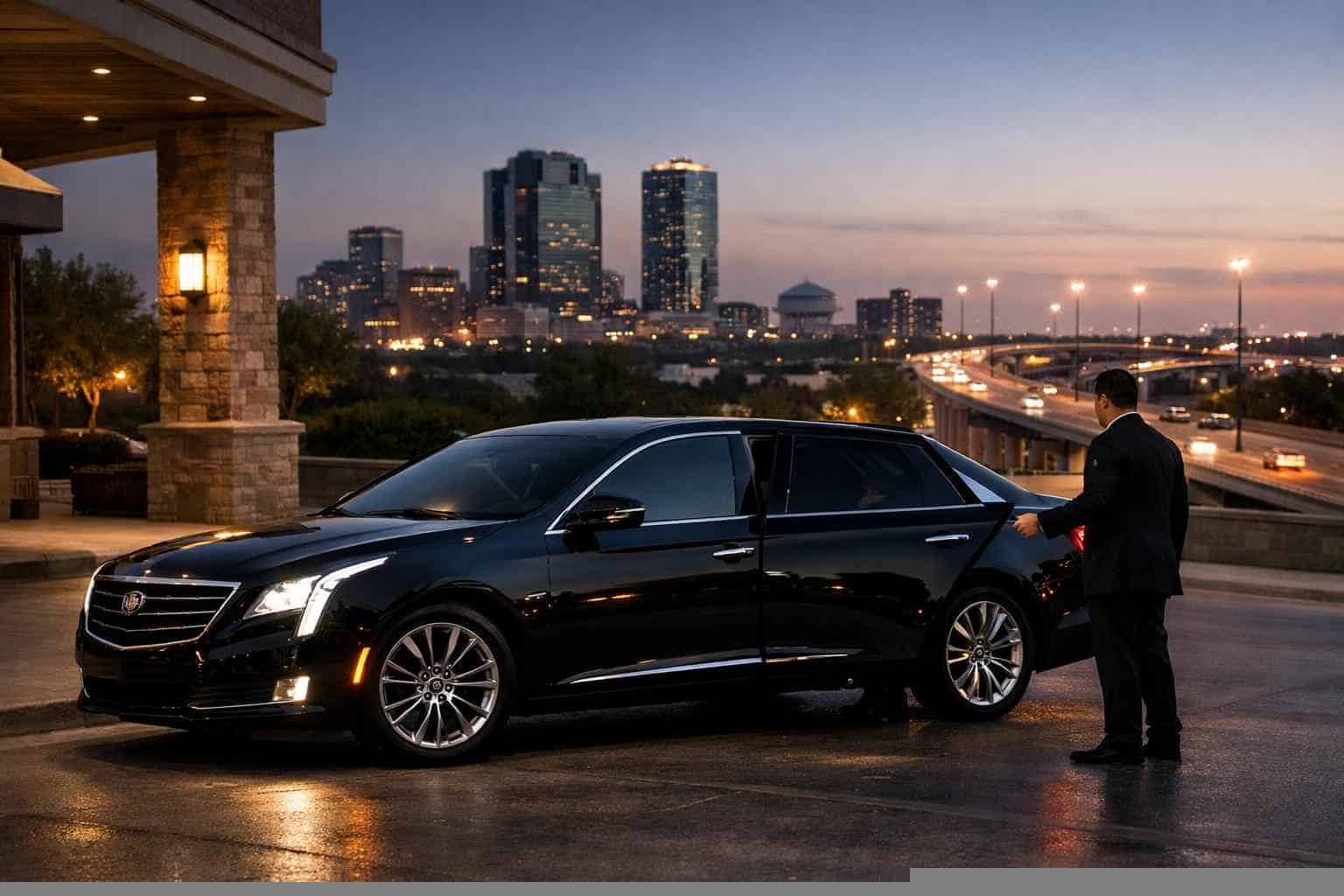 Black Car Service Near Me in Haltom City Texas